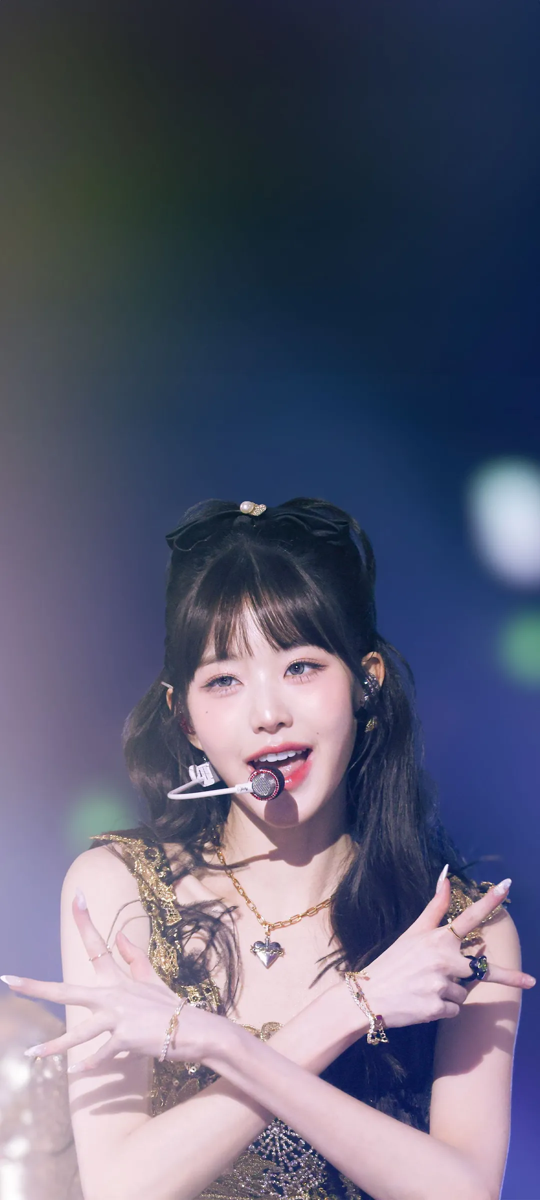장원영 잠금화면 폰 배경화면 4K HD 다운로드 — 아이즈원, 아이브
