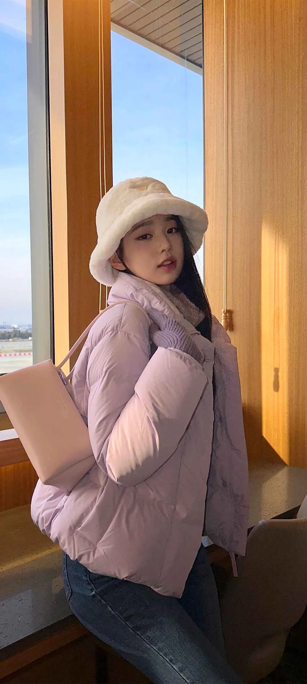 장원영 잠금화면 폰 배경화면 4K HD 다운로드 — 아이즈원, 아이브