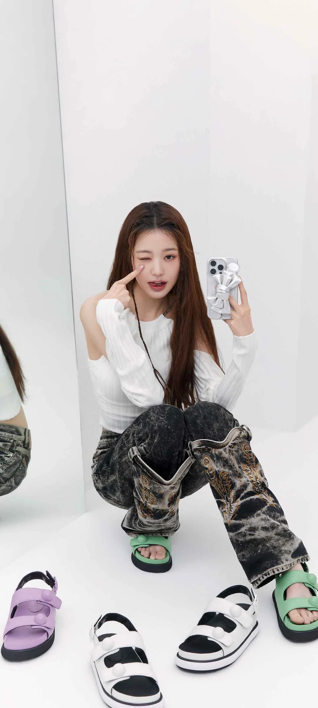 วอลเปเปอร์ หน้าจอล็อก มือถือ จาง วอนยอง 4K HD ดาวน์โหลด — IZ*ONE, IVE