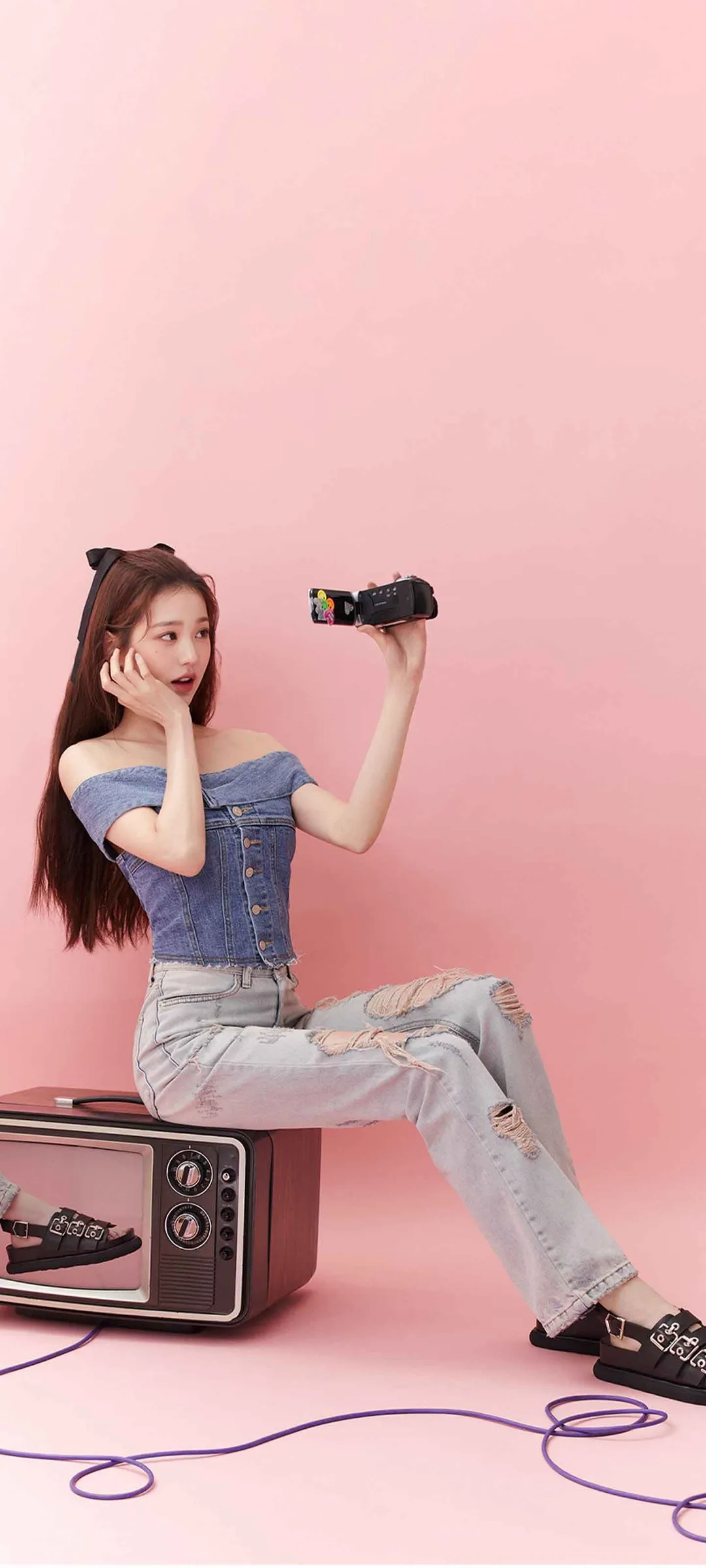 วอลเปเปอร์ หน้าจอล็อก มือถือ จาง วอนยอง 4K HD ดาวน์โหลด — IZ*ONE, IVE
