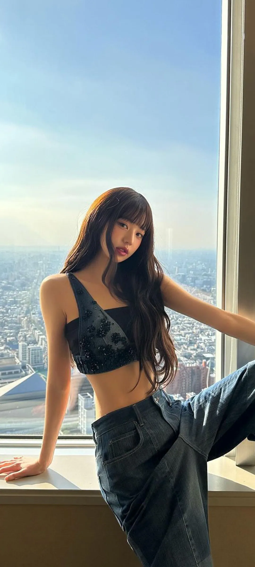 장원영 잠금화면 폰 배경화면 4K HD 다운로드 — 아이즈원, 아이브