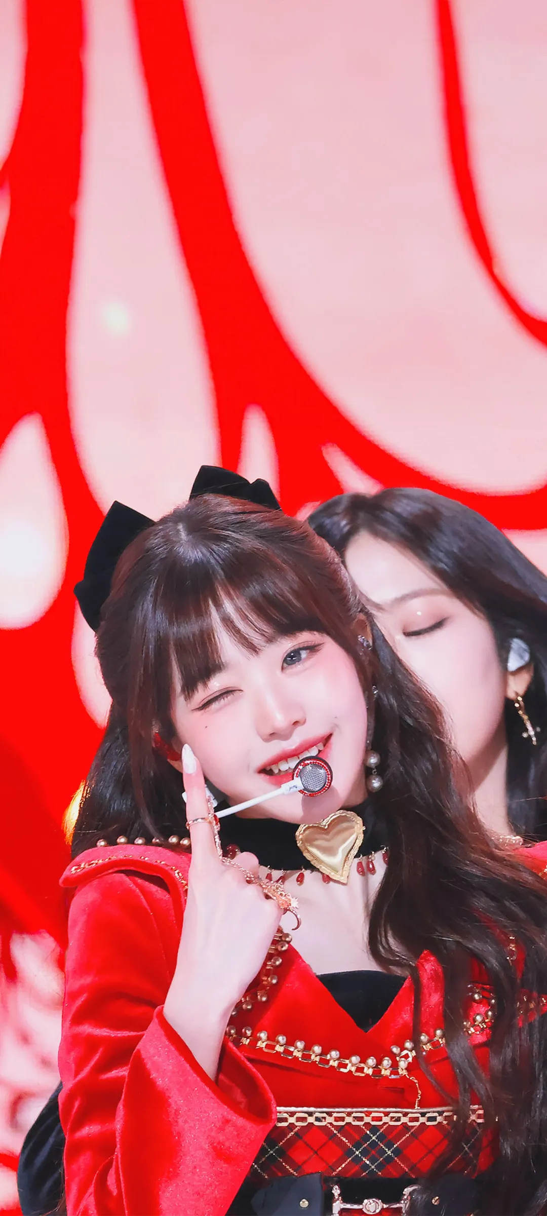 Fondo de pantalla de bloqueo móvil de Jang Won-young 4K HD descargar — IZ*ONE, IVE