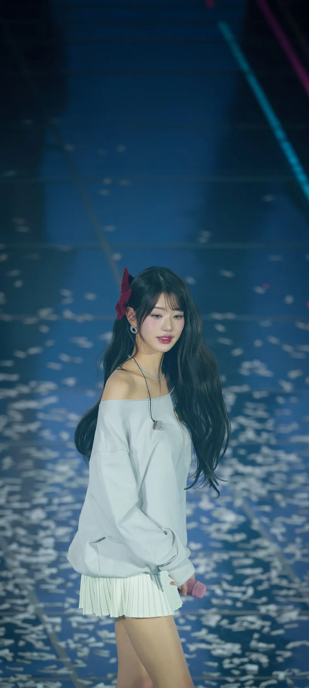 장원영 잠금화면 폰 배경화면 4K HD 다운로드 — 아이즈원, 아이브