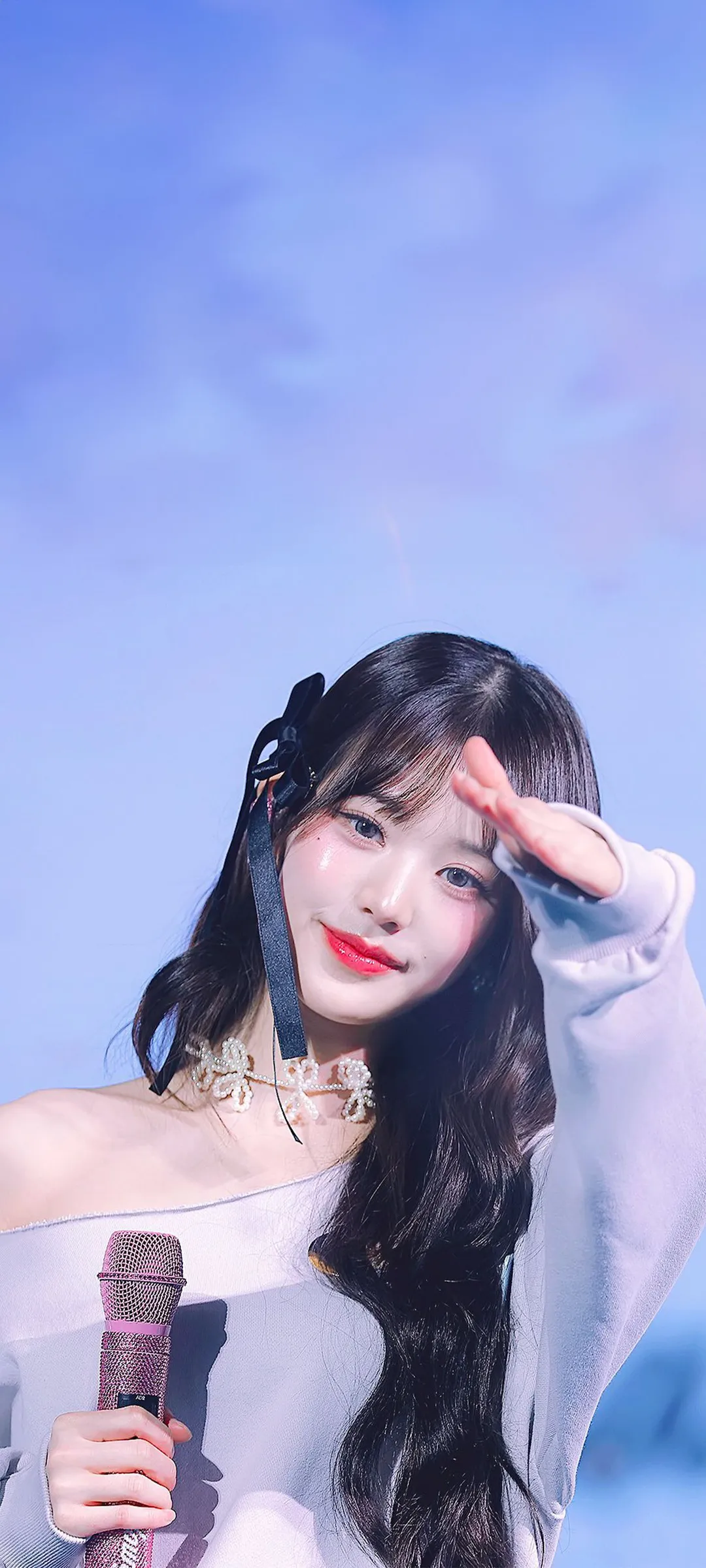 장원영 잠금화면 폰 배경화면 4K HD 다운로드 — 아이즈원, 아이브