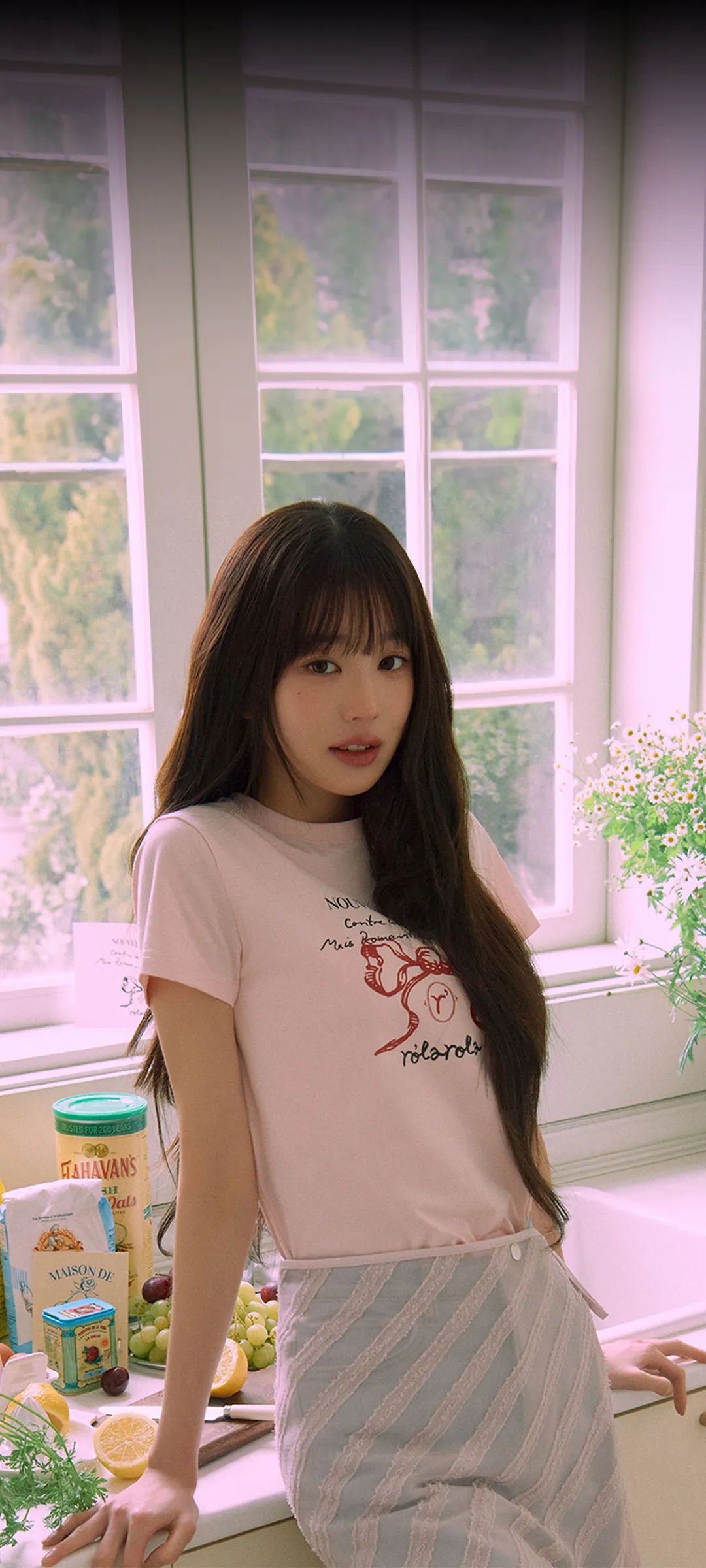 Jang Won-young kilit ekranı telefon duvar kağıdı 4K HD i̇ndir — IZ*ONE, IVE