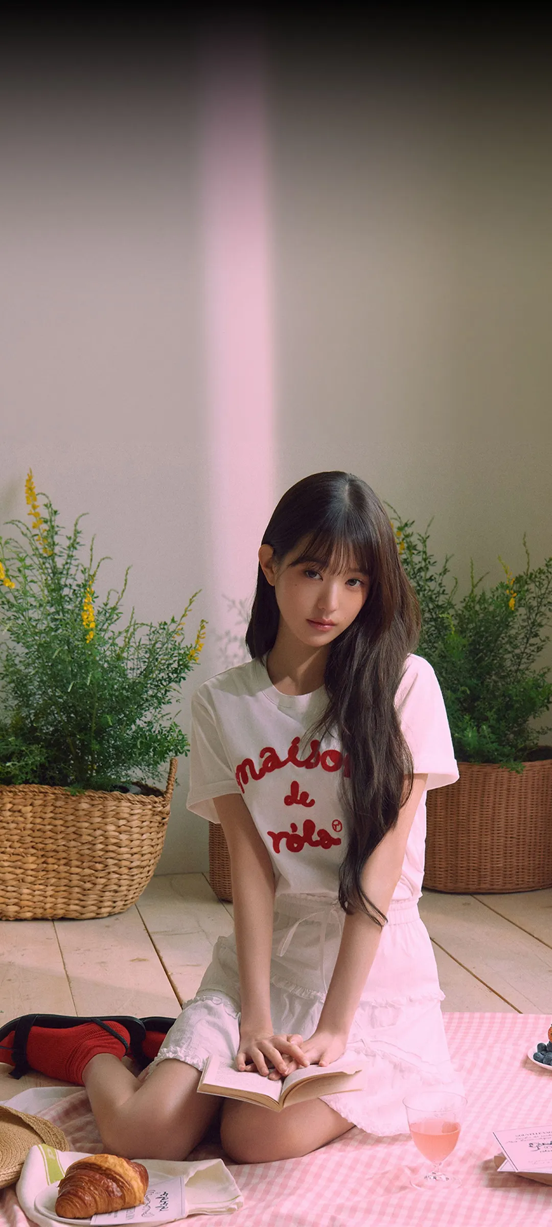 장원영 잠금화면 폰 배경화면 4K HD 다운로드 — 아이즈원, 아이브