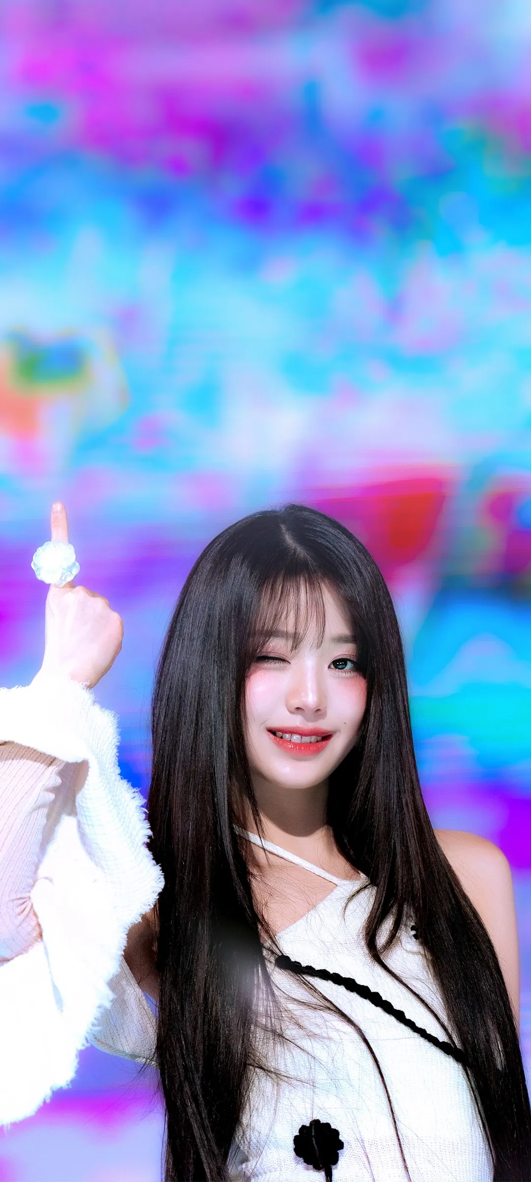 장원영 잠금화면 폰 배경화면 4K HD 다운로드 — 아이즈원, 아이브