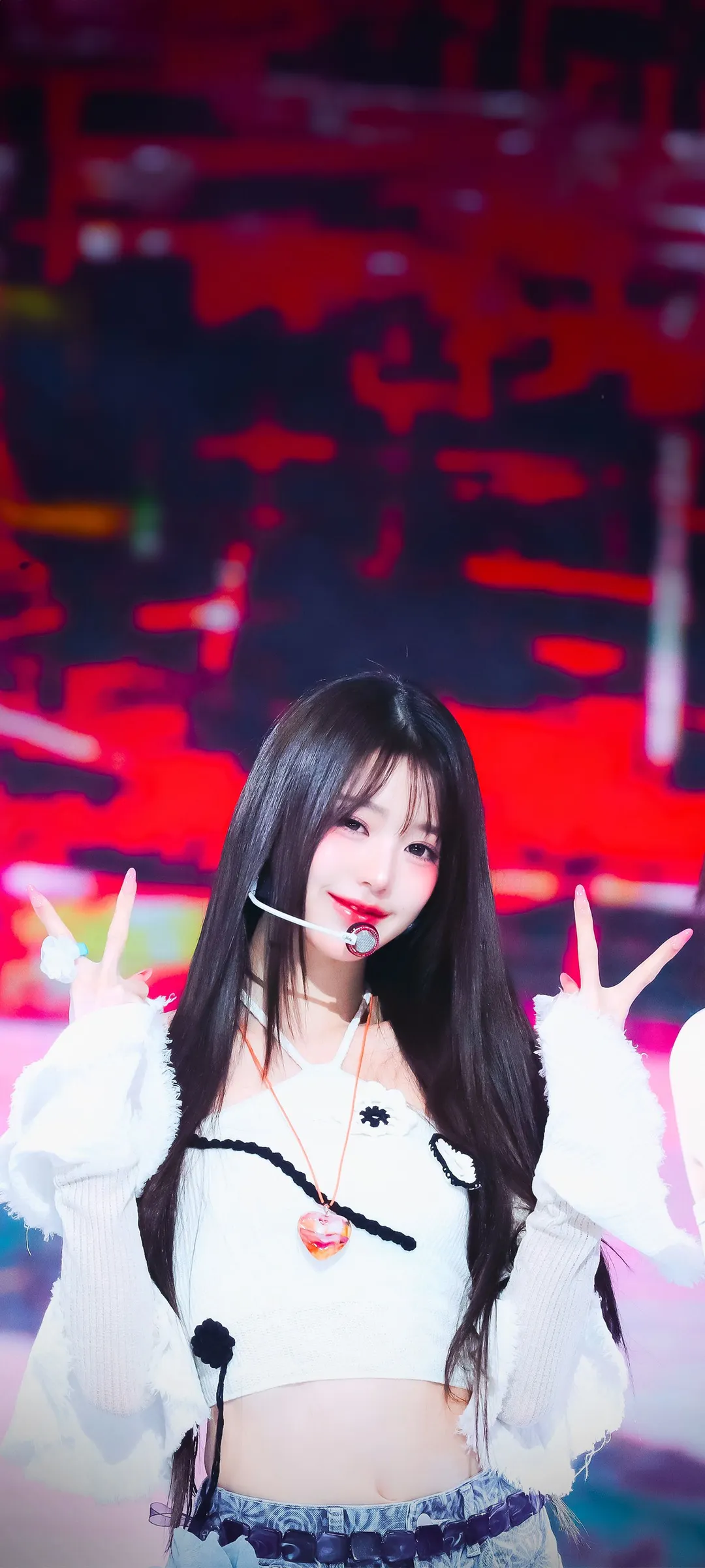 장원영 잠금화면 폰 배경화면 4K HD 다운로드 — 아이즈원, 아이브