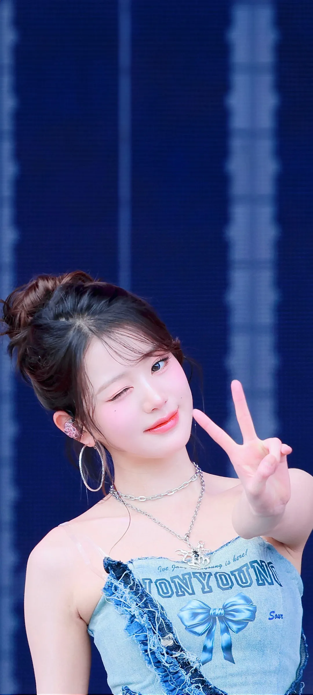 Jang Won-young kilit ekranı telefon duvar kağıdı 4K HD i̇ndir — IZ*ONE, IVE