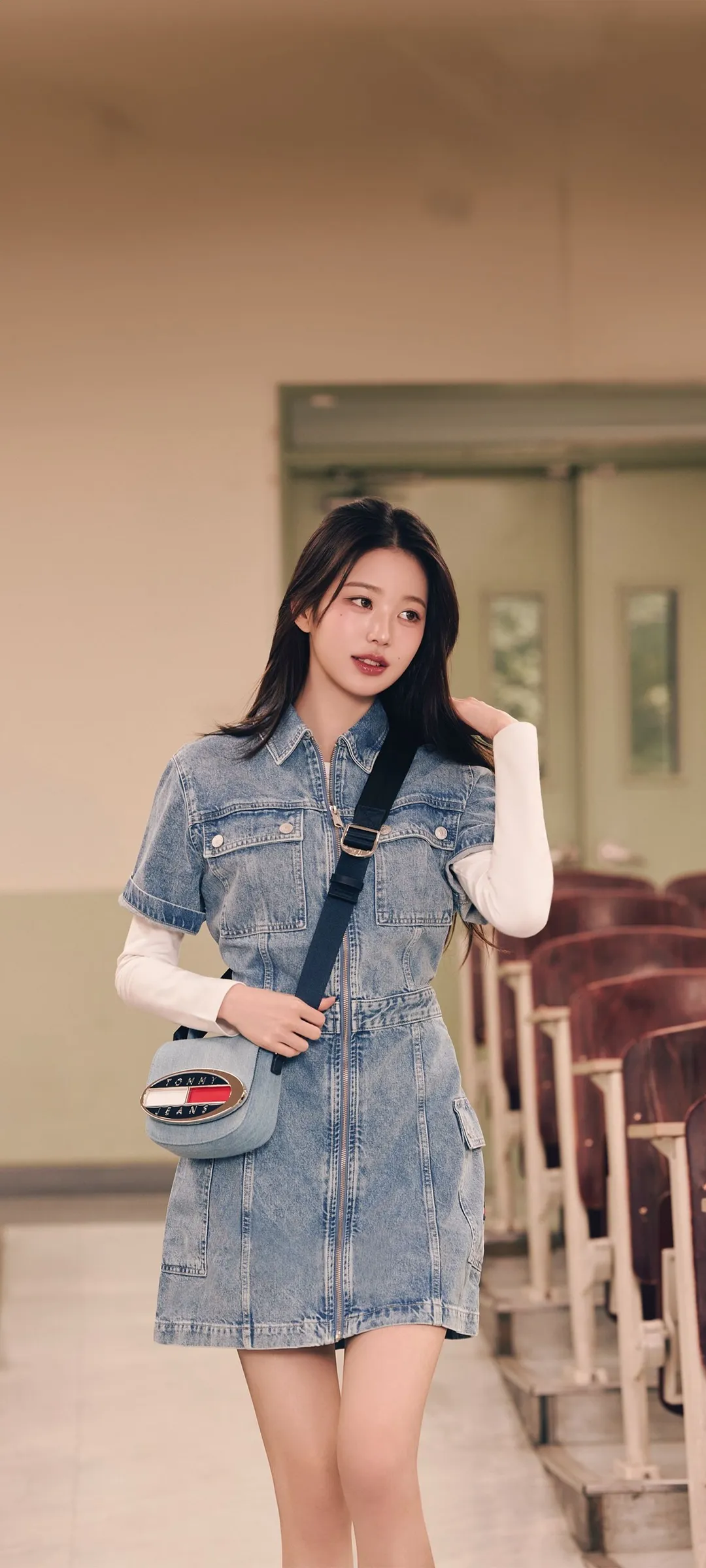 장원영 잠금화면 폰 배경화면 4K HD 다운로드 — 아이즈원, 아이브