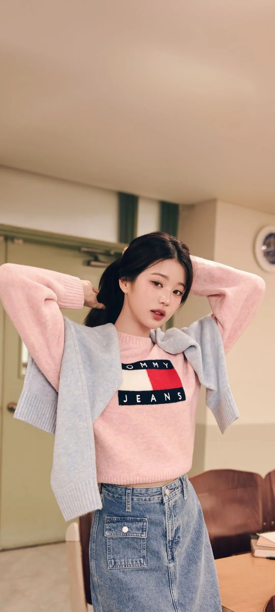Fondo de pantalla de bloqueo móvil de Jang Won-young 4K HD descargar — IZ*ONE, IVE