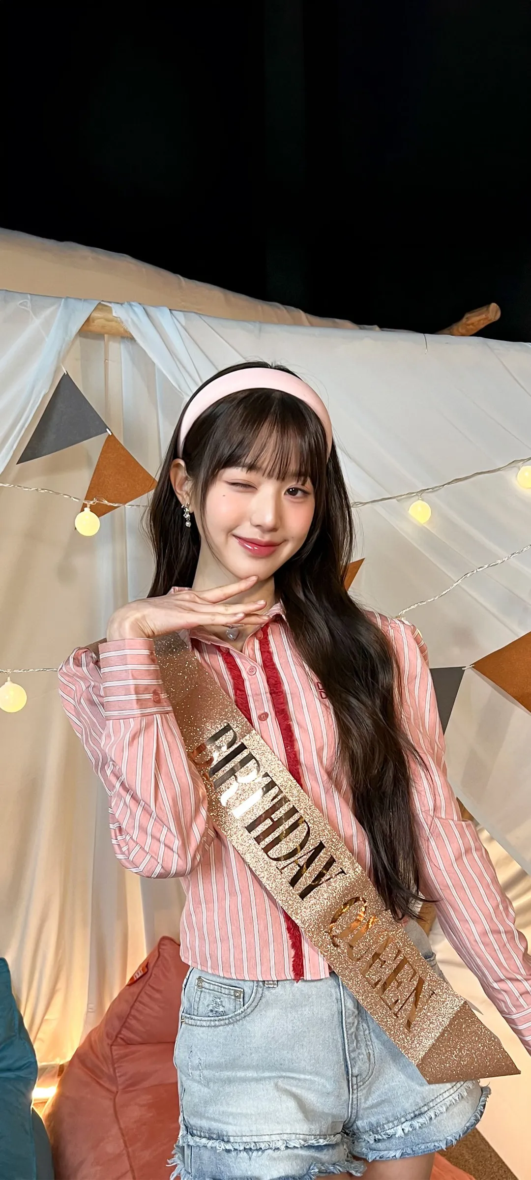 장원영 잠금화면 폰 배경화면 4K HD 다운로드 — 아이즈원, 아이브