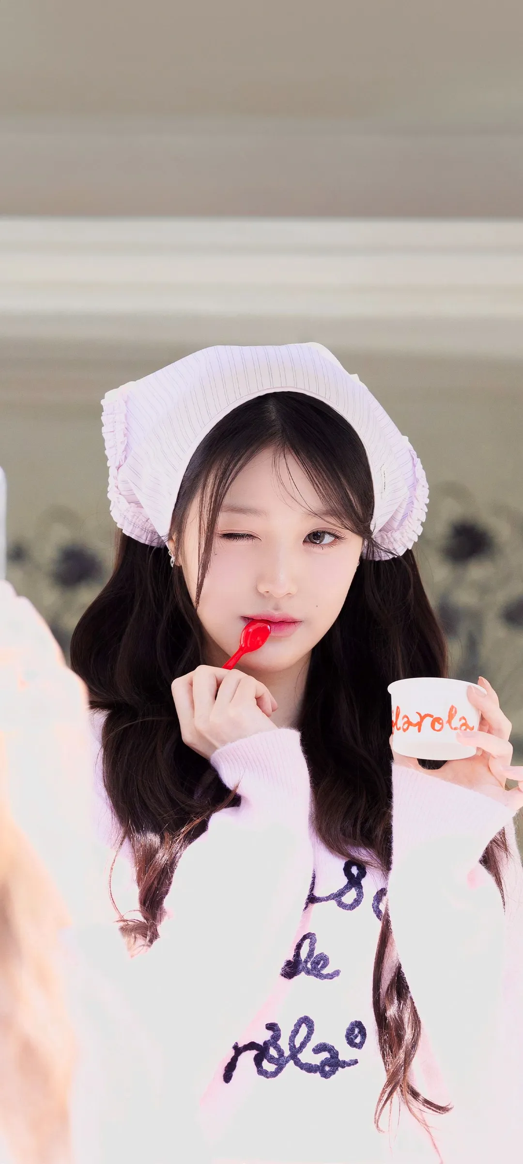 장원영 잠금화면 폰 배경화면 4K HD 다운로드 — 아이즈원, 아이브