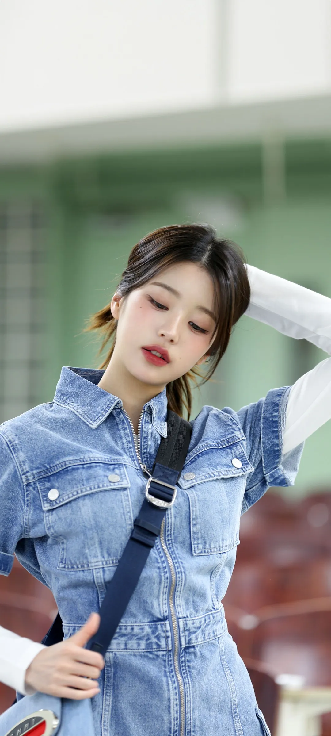 장원영 잠금화면 폰 배경화면 4K HD 다운로드 — 아이즈원, 아이브