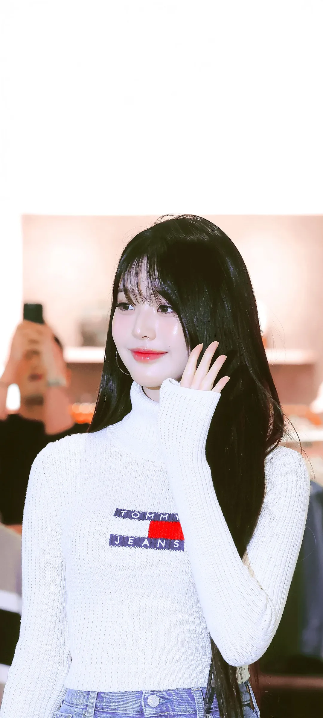 장원영 잠금화면 폰 배경화면 4K HD 다운로드 — 아이즈원, 아이브