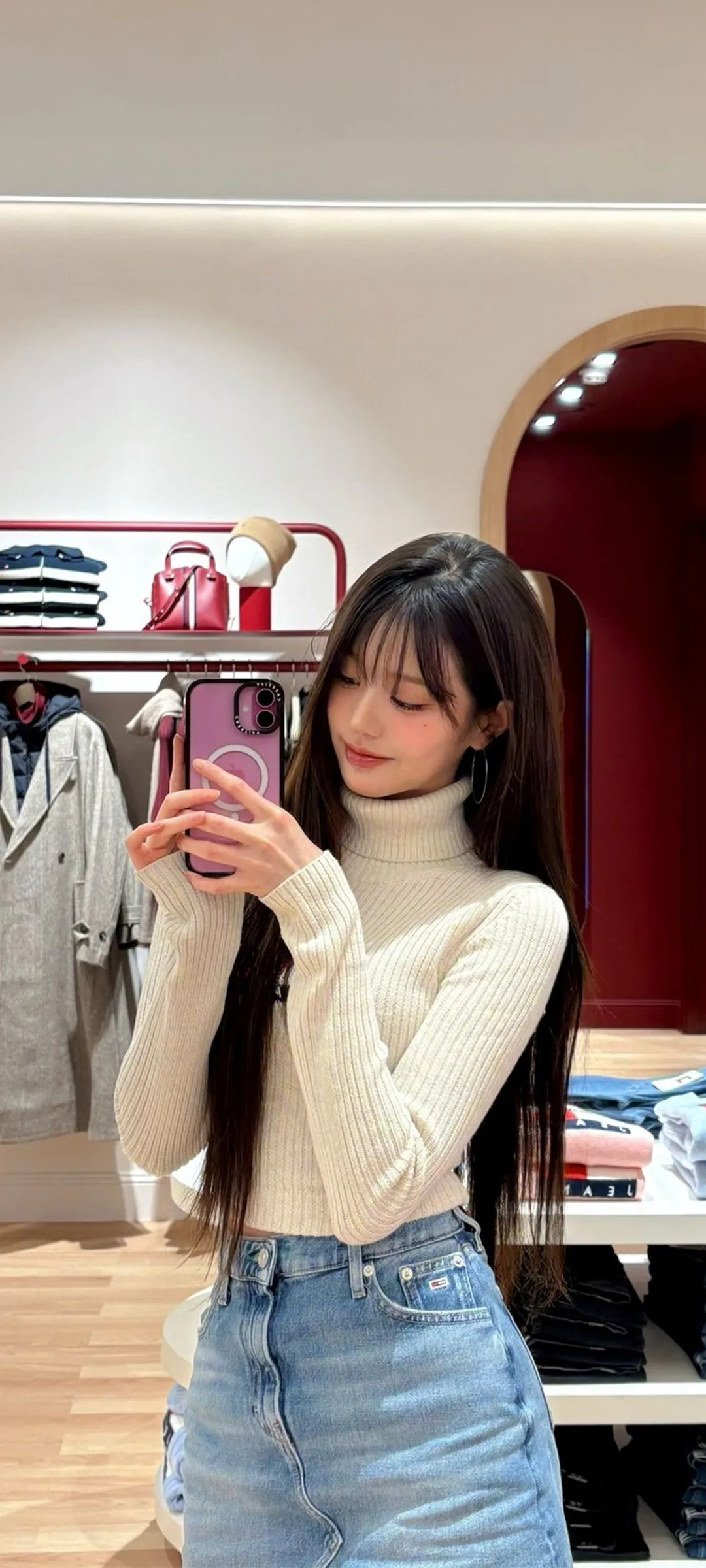 장원영 잠금화면 폰 배경화면 4K HD 다운로드 — 아이즈원, 아이브