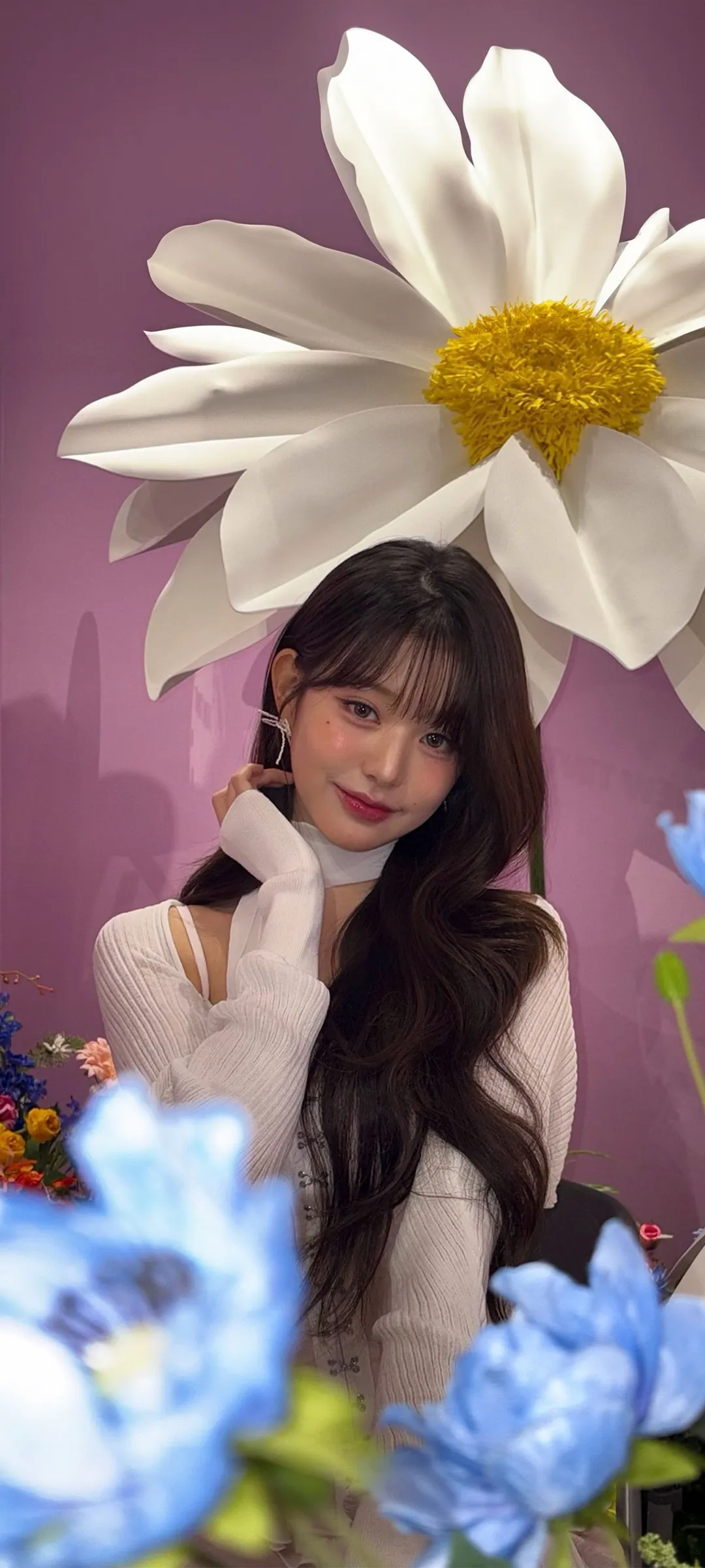 장원영 잠금화면 폰 배경화면 4K HD 다운로드 — 아이즈원, 아이브