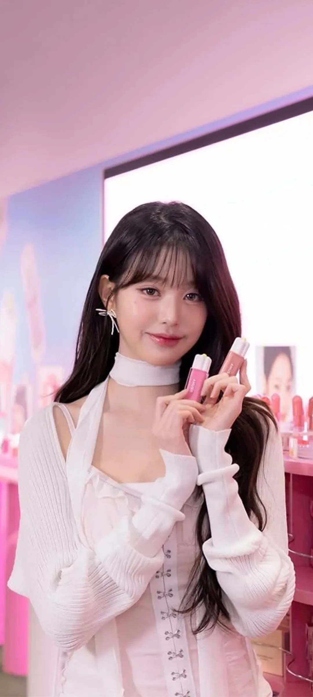 장원영 잠금화면 폰 배경화면 4K HD 다운로드 — 아이즈원, 아이브