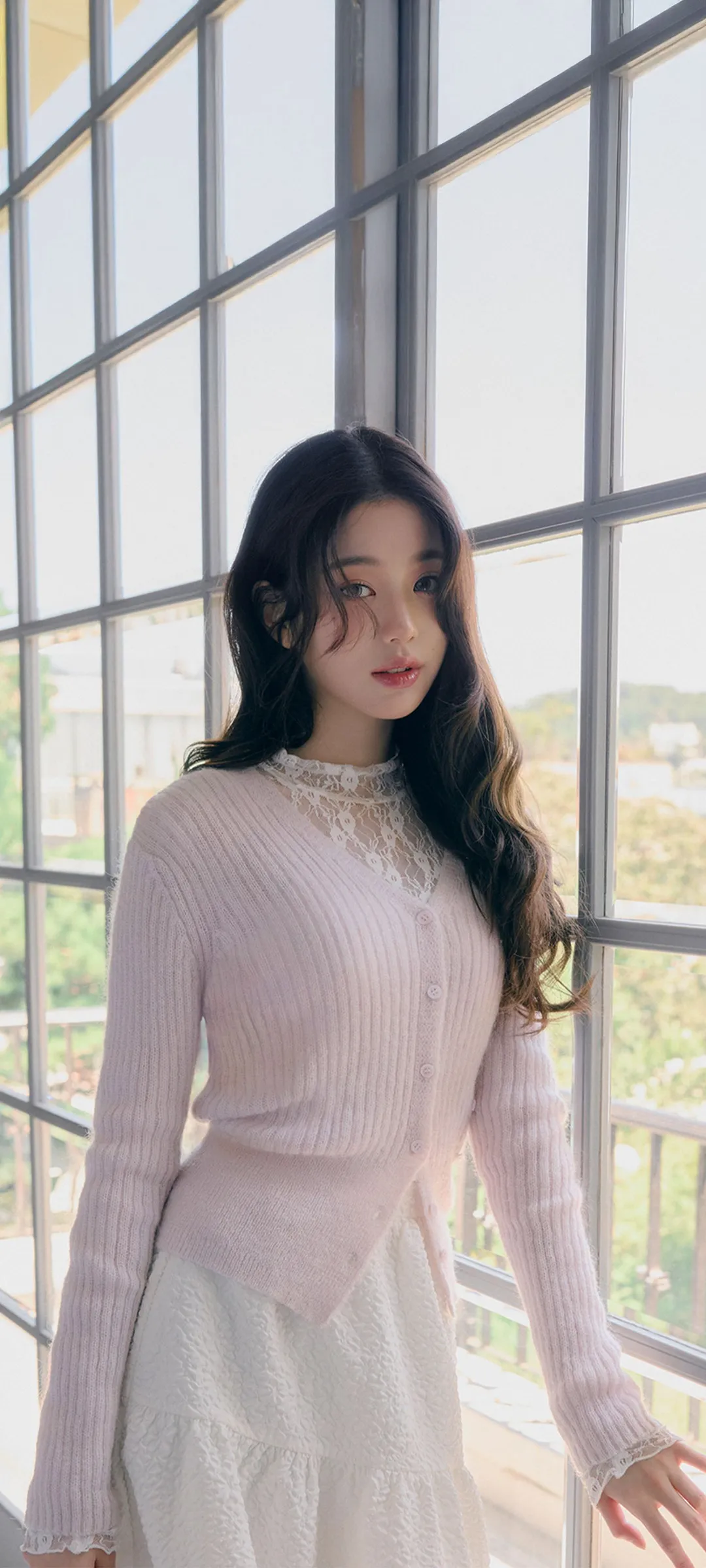 장원영 잠금화면 폰 배경화면 4K HD 다운로드 — 아이즈원, 아이브