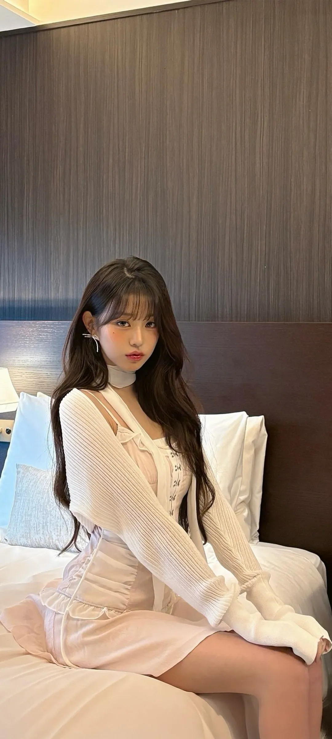 장원영 잠금화면 폰 배경화면 4K HD 다운로드 — 아이즈원, 아이브