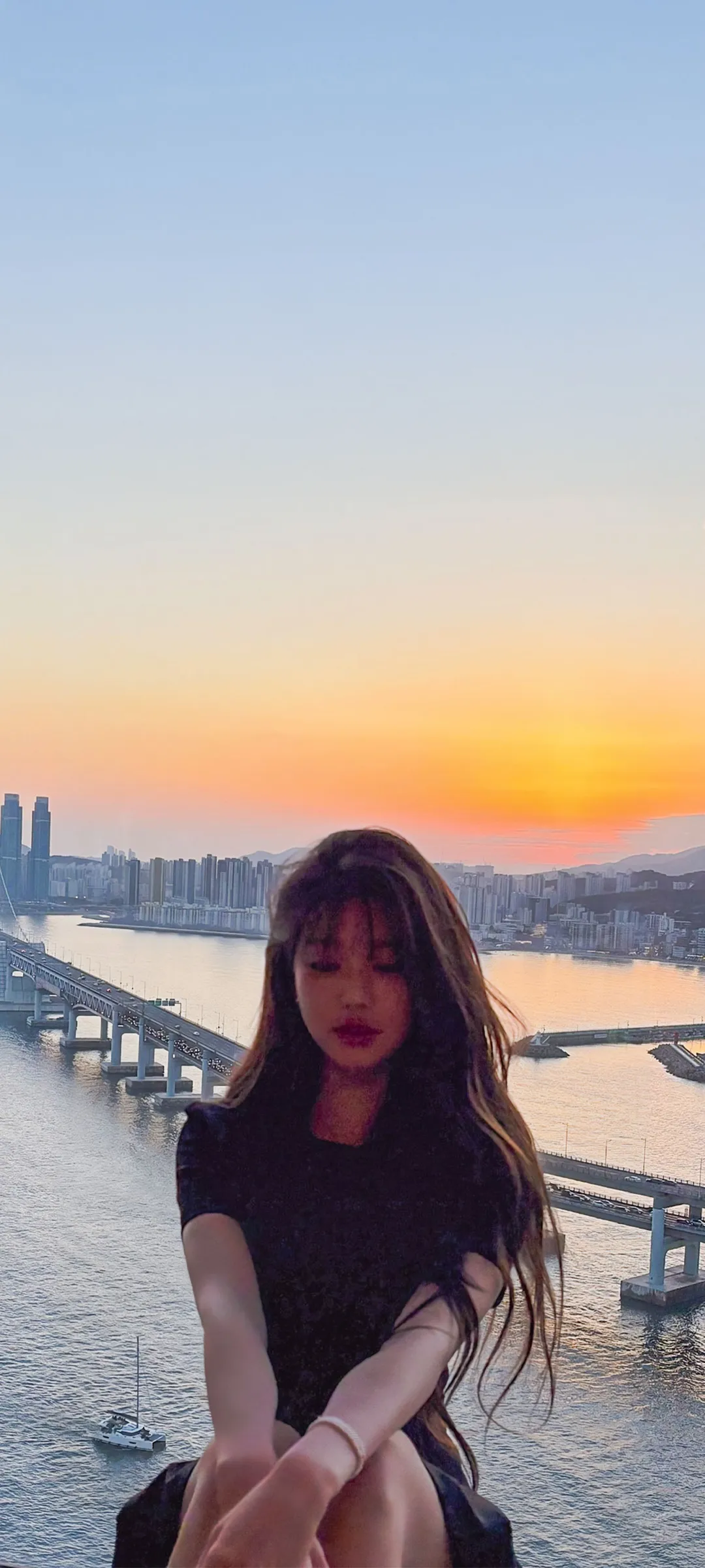 장원영 잠금화면 폰 배경화면 4K HD 다운로드 — 아이즈원, 아이브