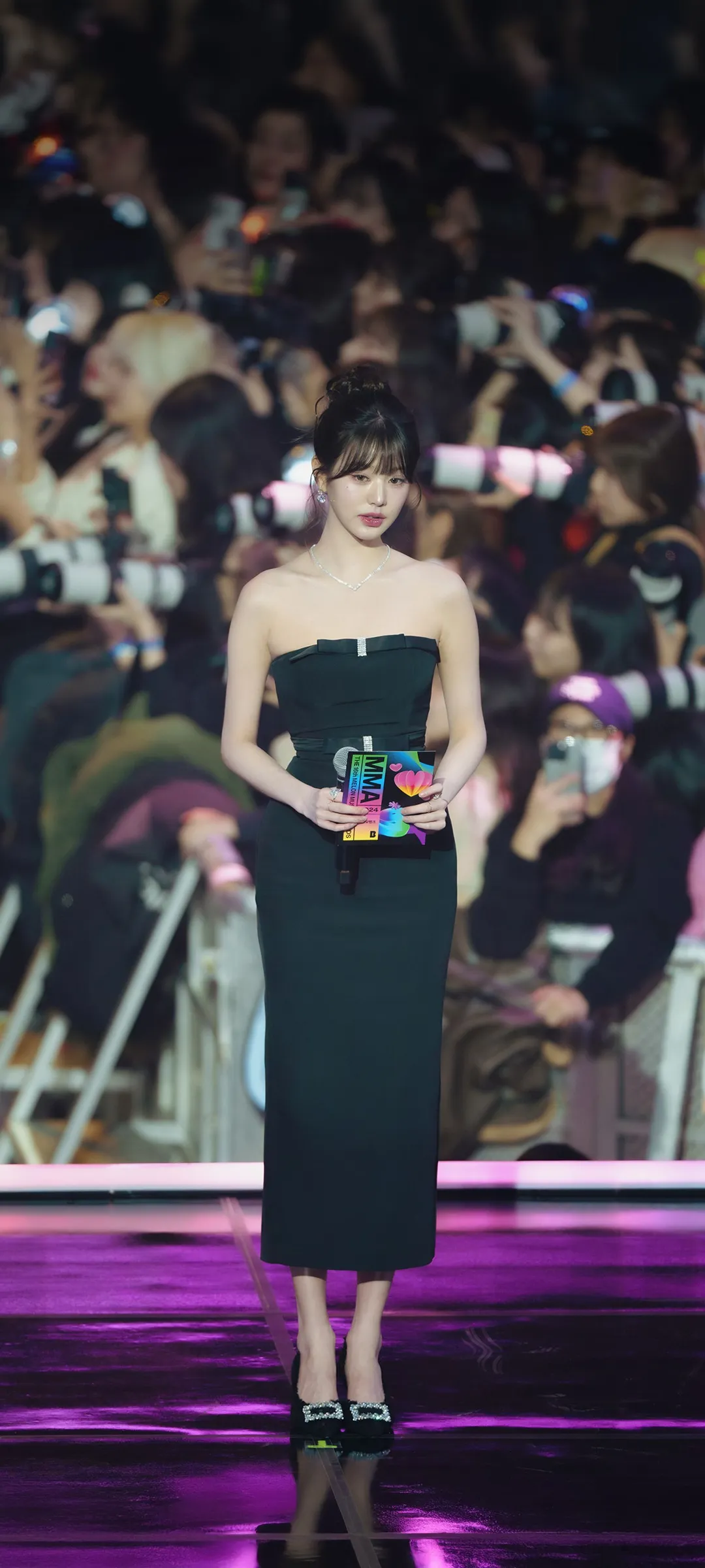 장원영 잠금화면 폰 배경화면 4K HD 다운로드 — 아이즈원, 아이브