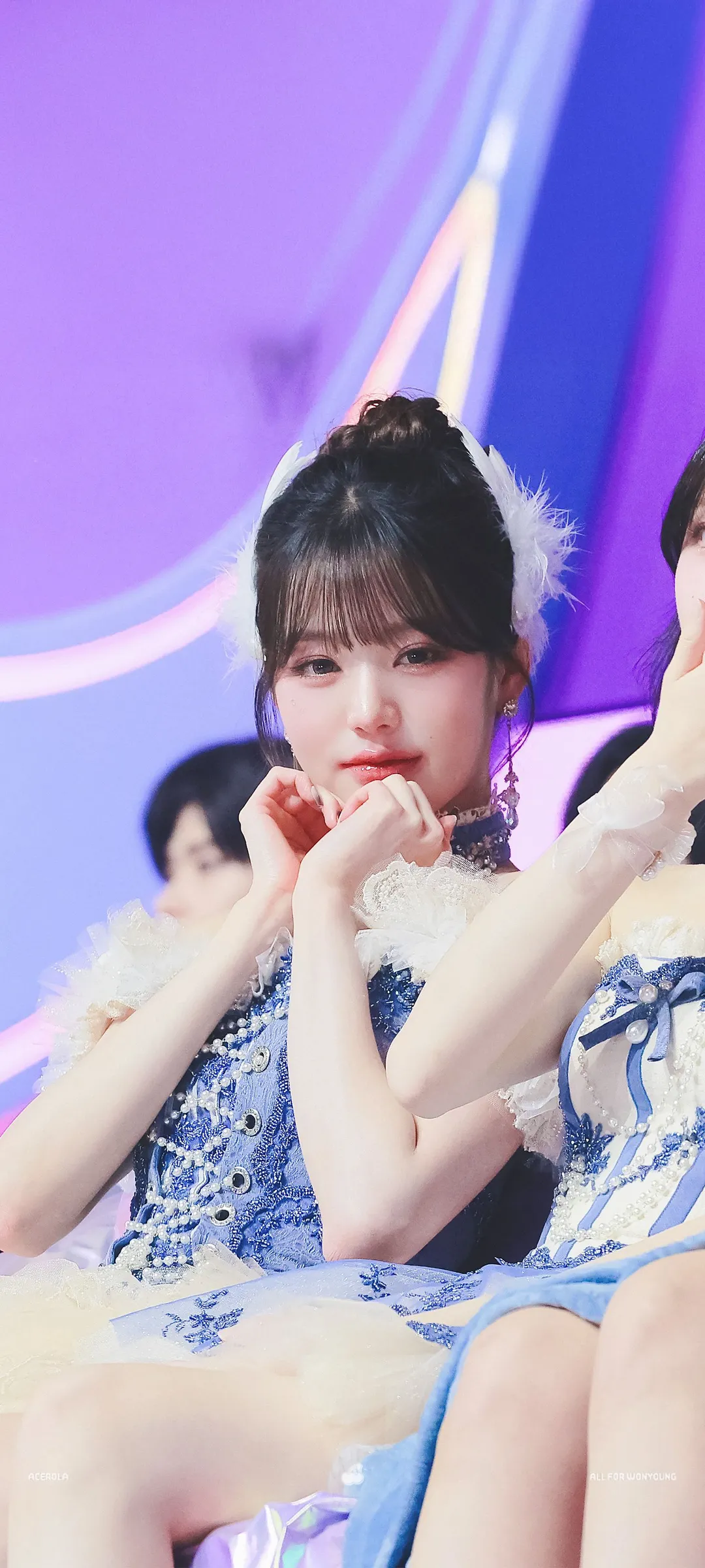 장원영 잠금화면 폰 배경화면 4K HD 다운로드 — 아이즈원, 아이브