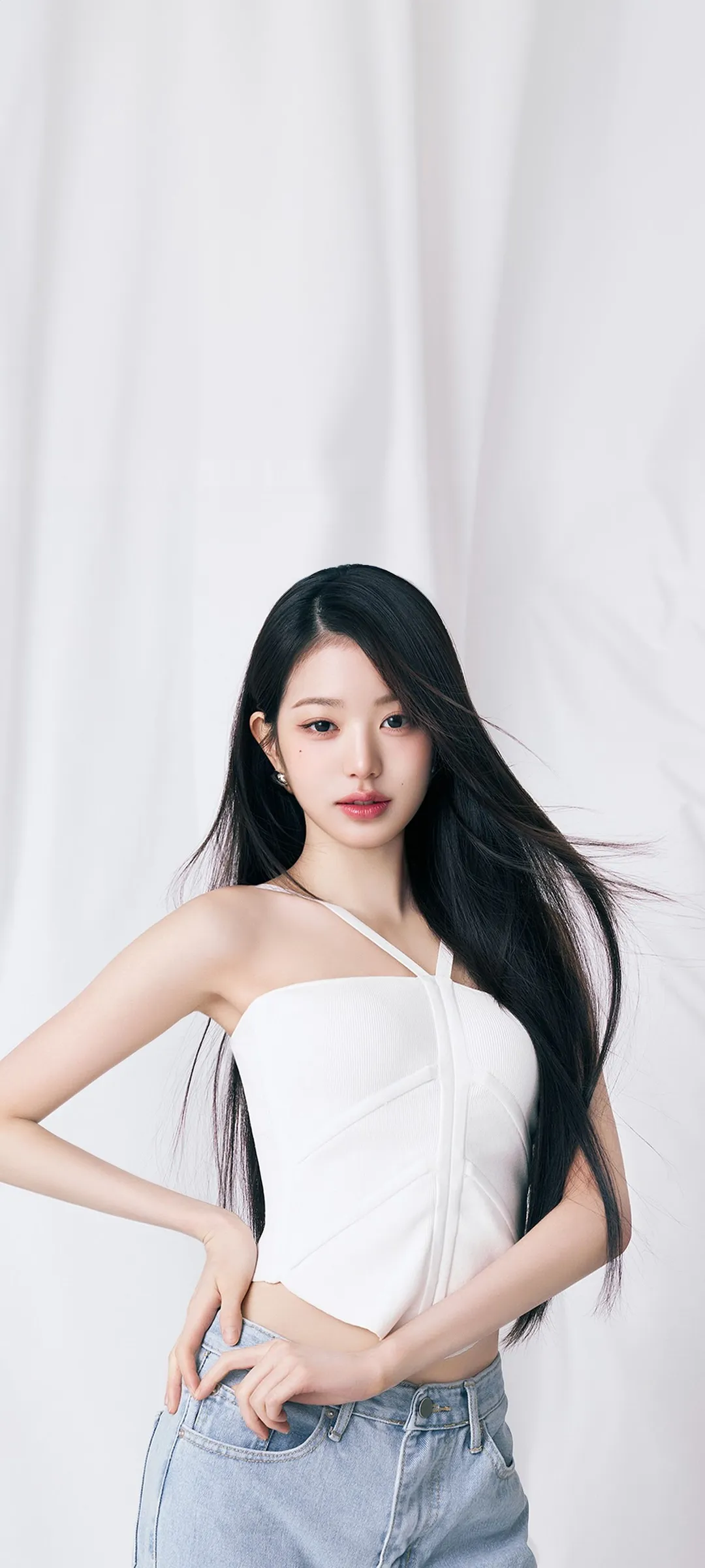 장원영 잠금화면 폰 배경화면 4K HD 다운로드 — 아이즈원, 아이브