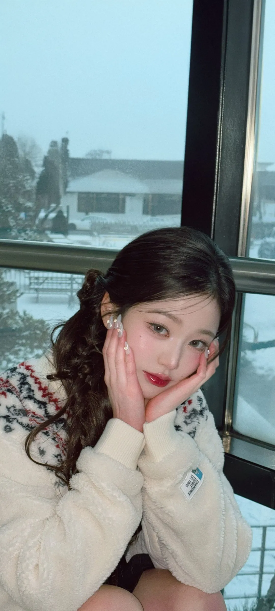 장원영 잠금화면 폰 배경화면 4K HD 다운로드 — 아이즈원, 아이브
