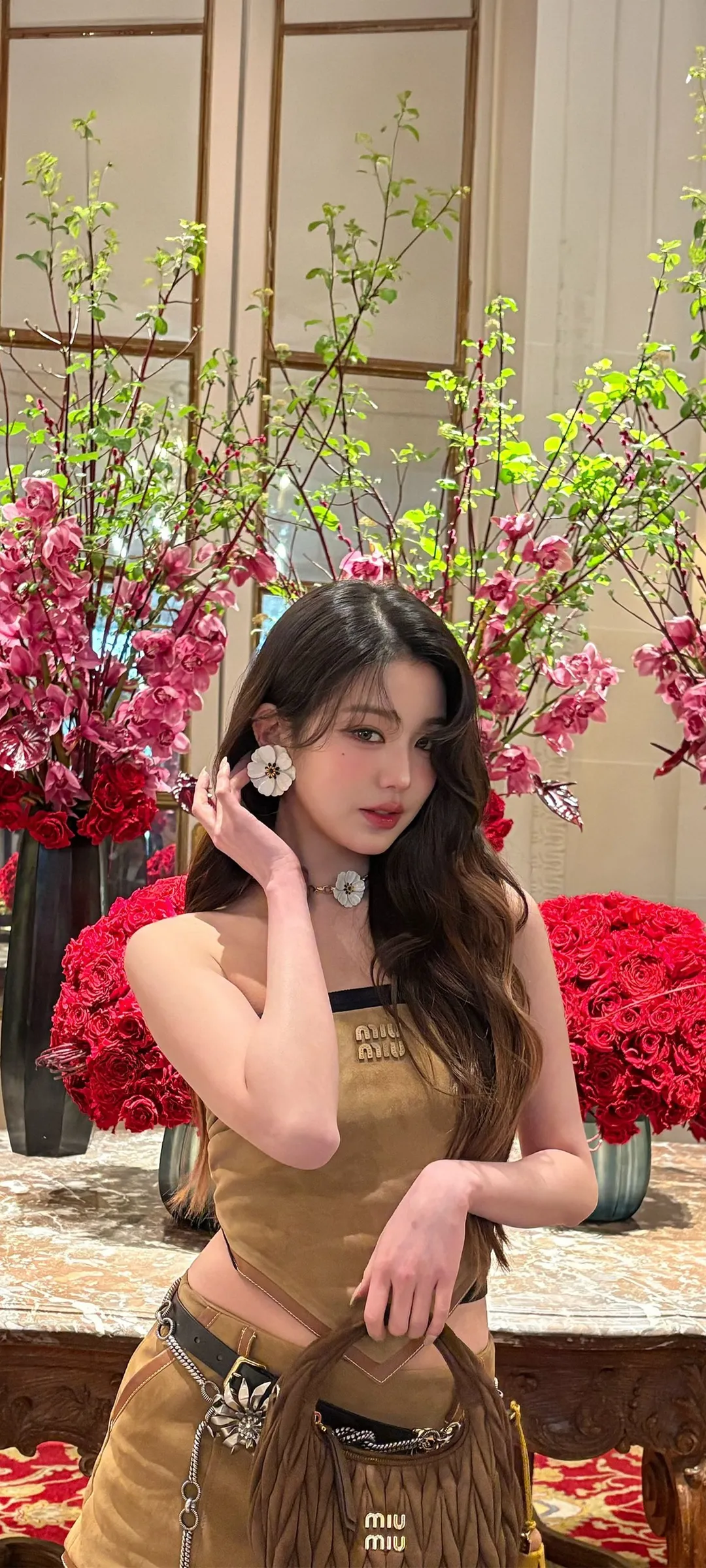 장원영 잠금화면 폰 배경화면 4K HD 다운로드 — 아이즈원, 아이브