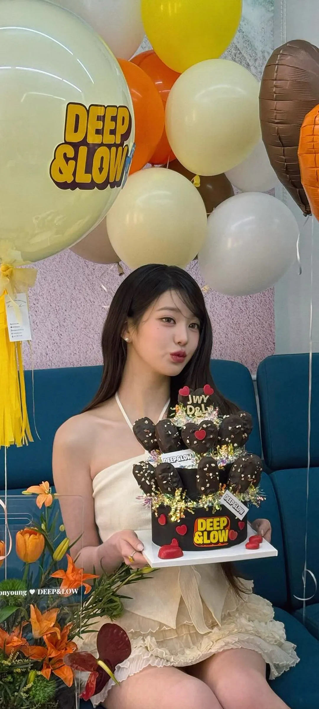 장원영 잠금화면 폰 배경화면 4K HD 다운로드 — 아이즈원, 아이브