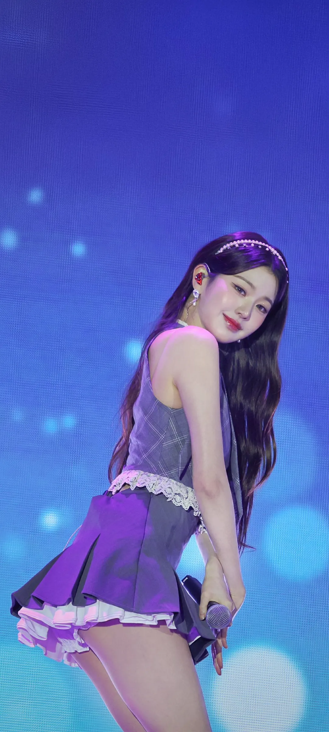장원영 잠금화면 폰 배경화면 4K HD 다운로드 — 아이즈원, 아이브