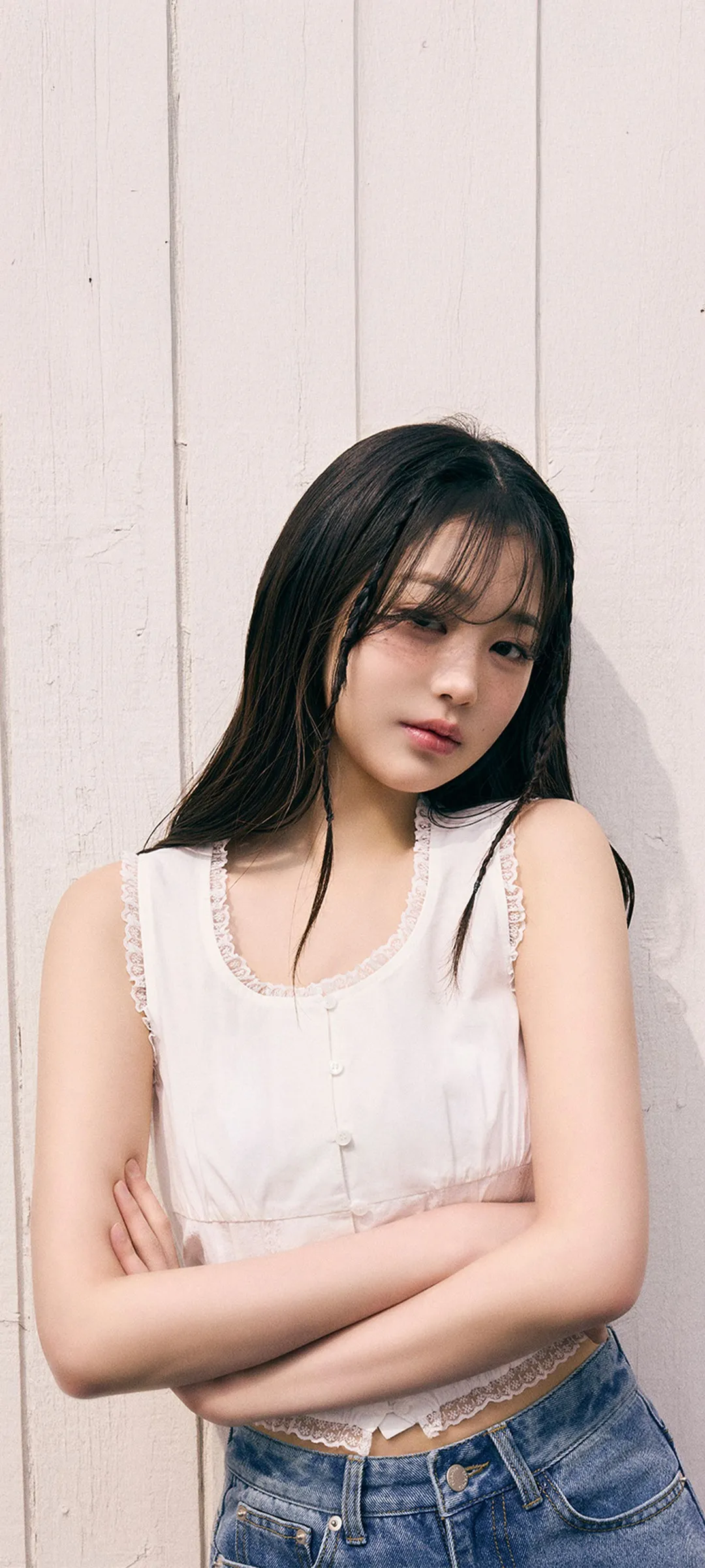 장원영 잠금화면 폰 배경화면 4K HD 다운로드 — 아이즈원, 아이브