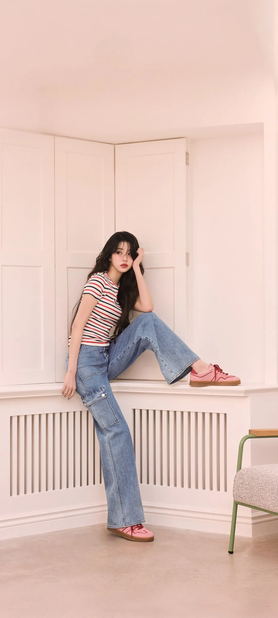 장원영 잠금화면 폰 배경화면 4K HD 다운로드 — 아이즈원, 아이브