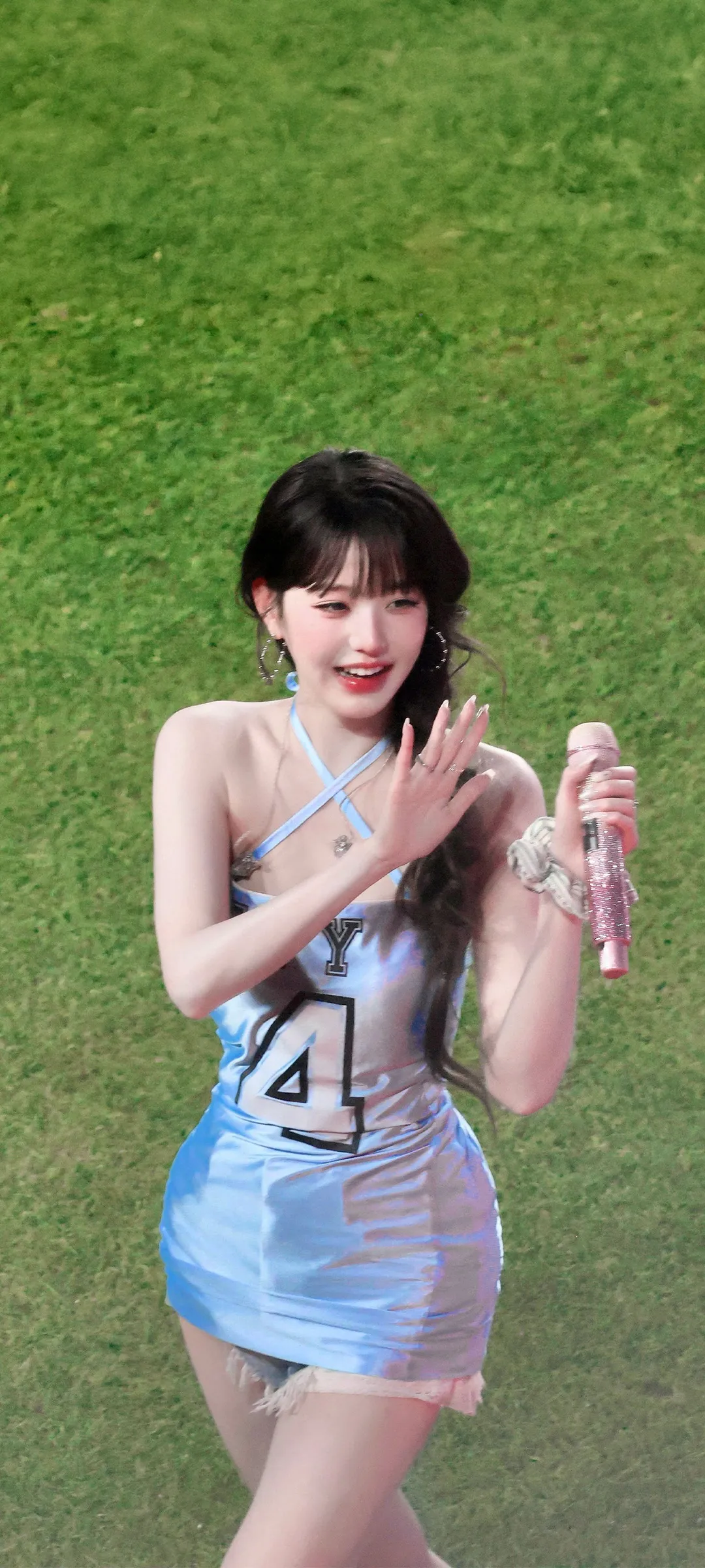 장원영 잠금화면 폰 배경화면 4K HD 다운로드 — 아이즈원, 아이브