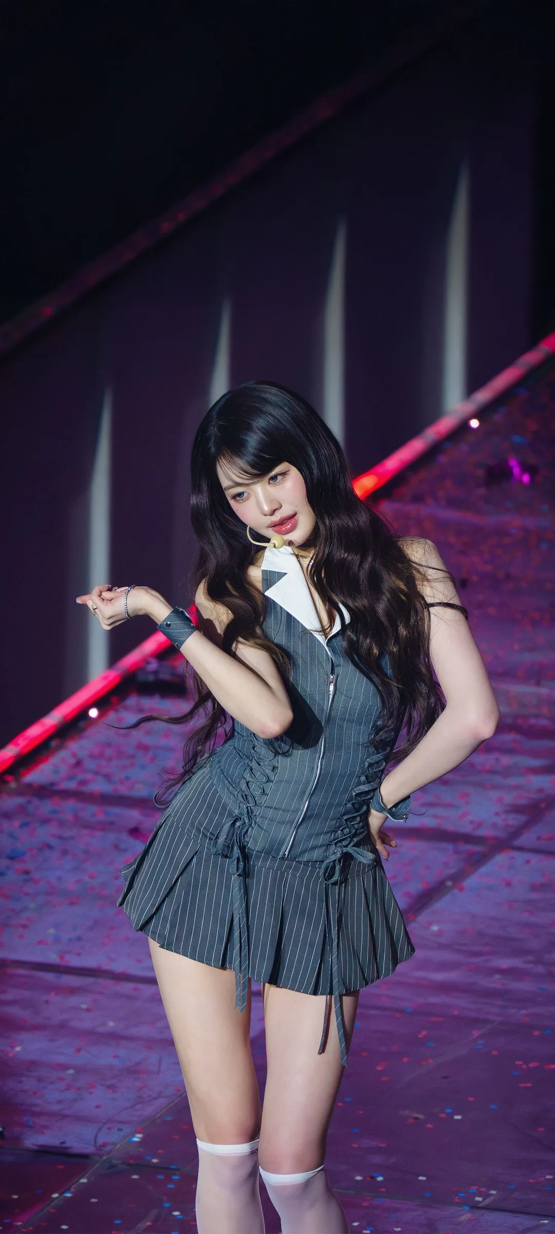 장원영 잠금화면 폰 배경화면 4K HD 다운로드 — 아이즈원, 아이브