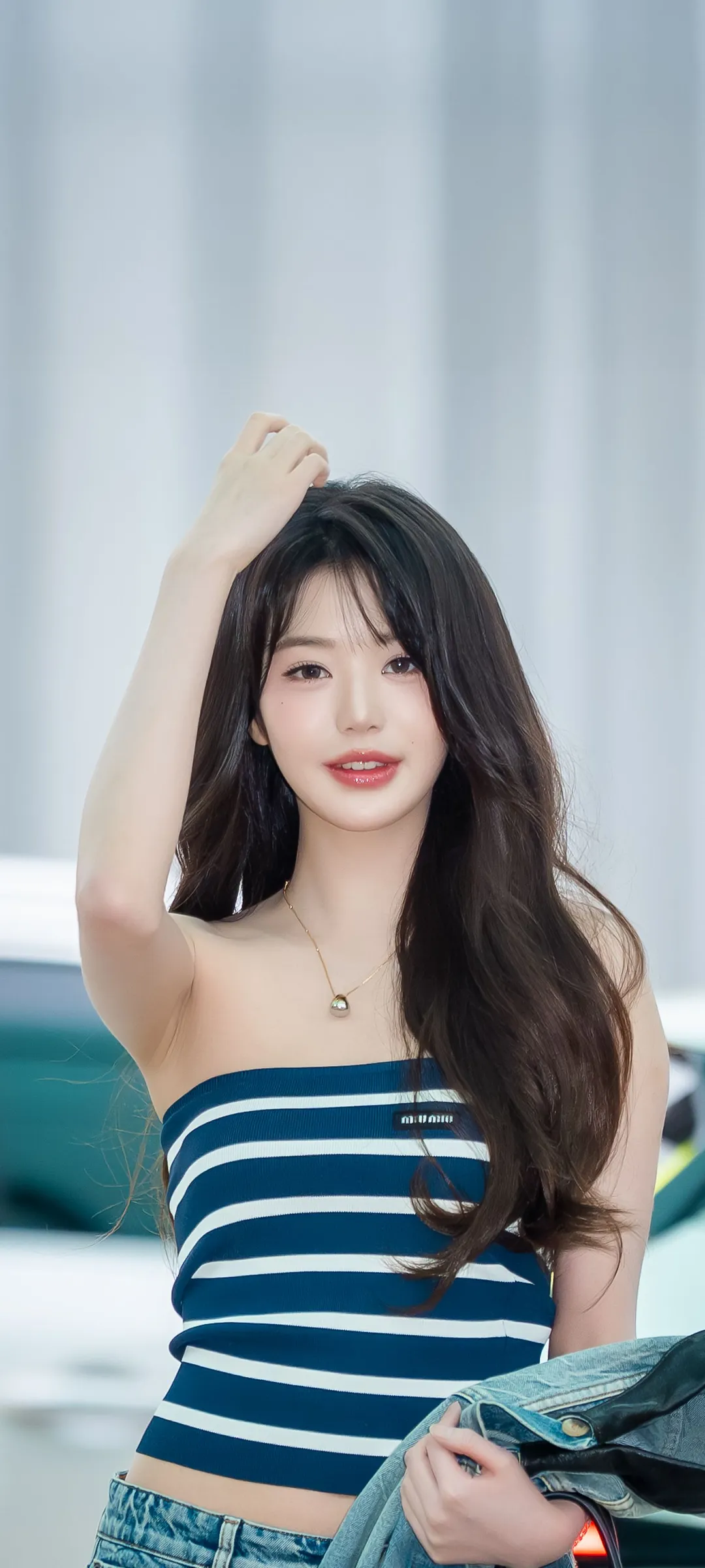 장원영 잠금화면 폰 배경화면 4K HD 다운로드 — 아이즈원, 아이브