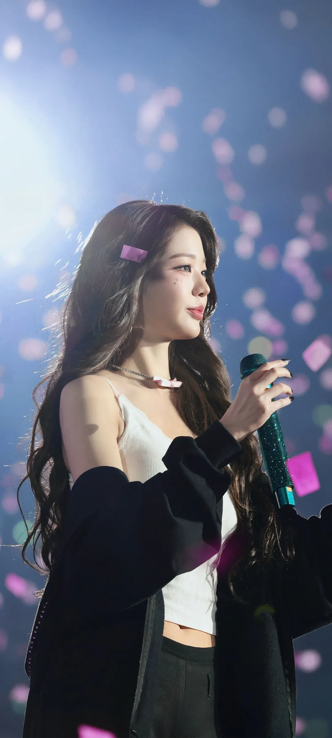 장원영 잠금화면 폰 배경화면 4K HD 다운로드 — 아이즈원, 아이브