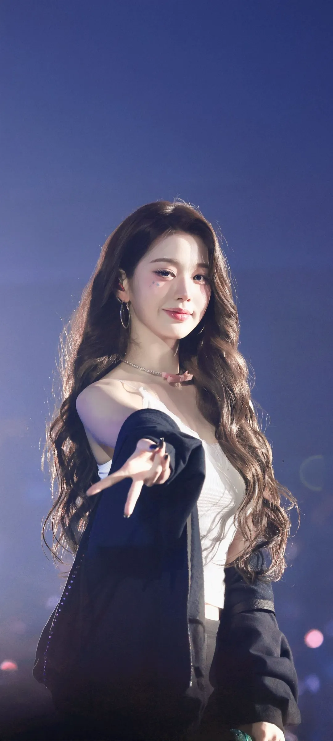 장원영 잠금화면 폰 배경화면 4K HD 다운로드 — 아이즈원, 아이브