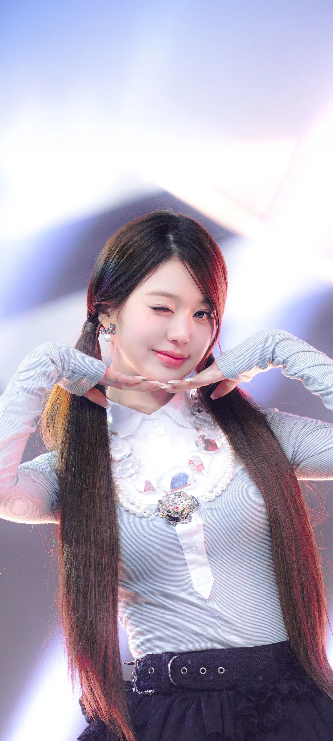 Fondo de pantalla de bloqueo móvil de Jang Won-young 4K HD descargar — IZ*ONE, IVE