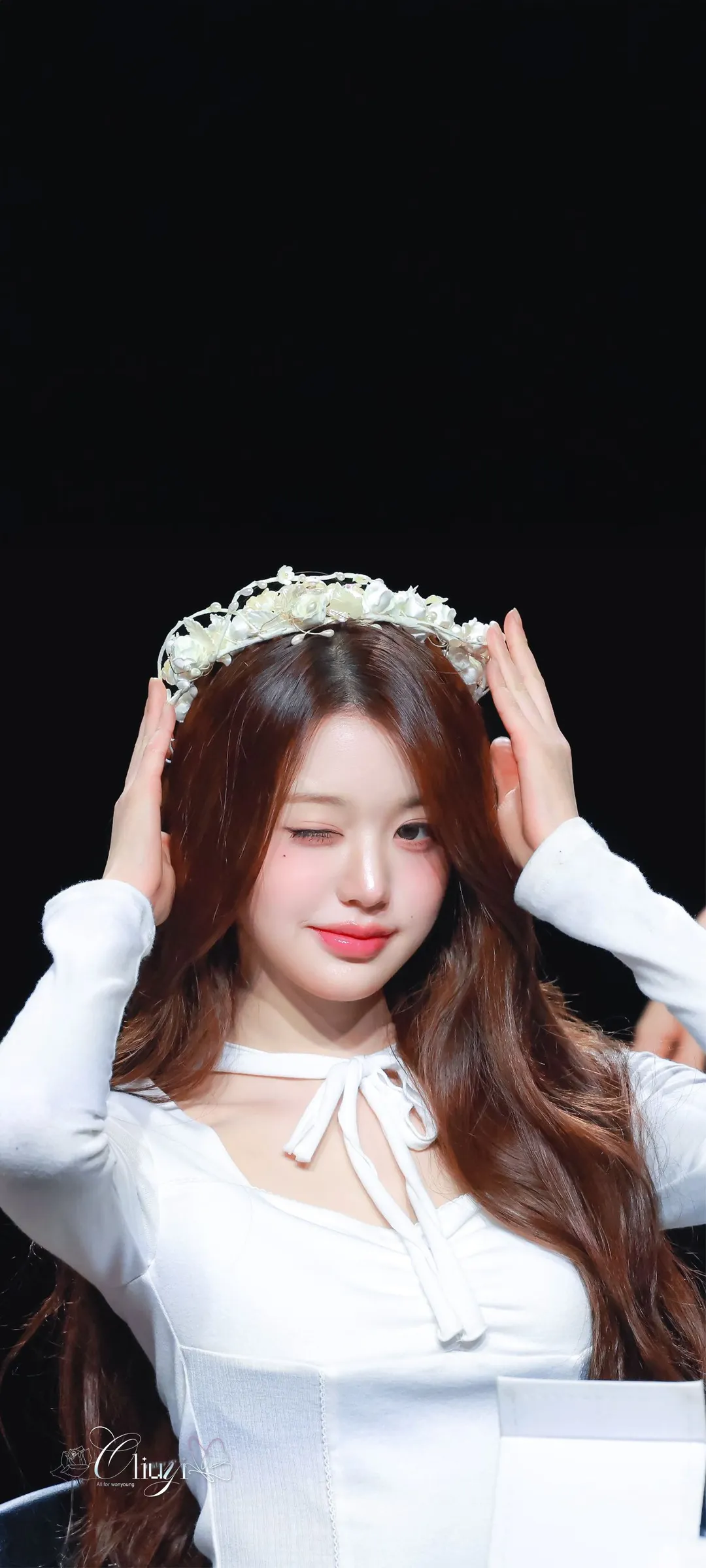 장원영 잠금화면 폰 배경화면 4K HD 다운로드 — 아이즈원, 아이브