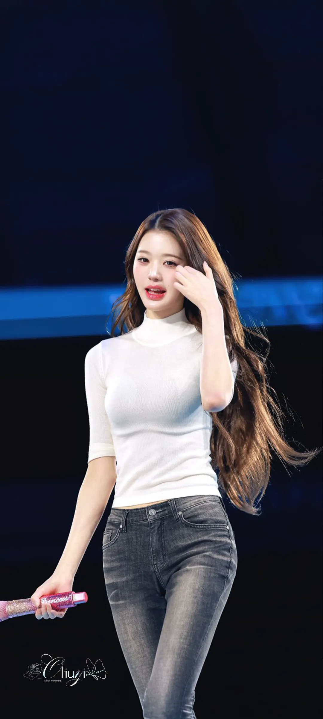 Jang Won-young kilit ekranı telefon duvar kağıdı 4K HD i̇ndir — IZ*ONE, IVE
