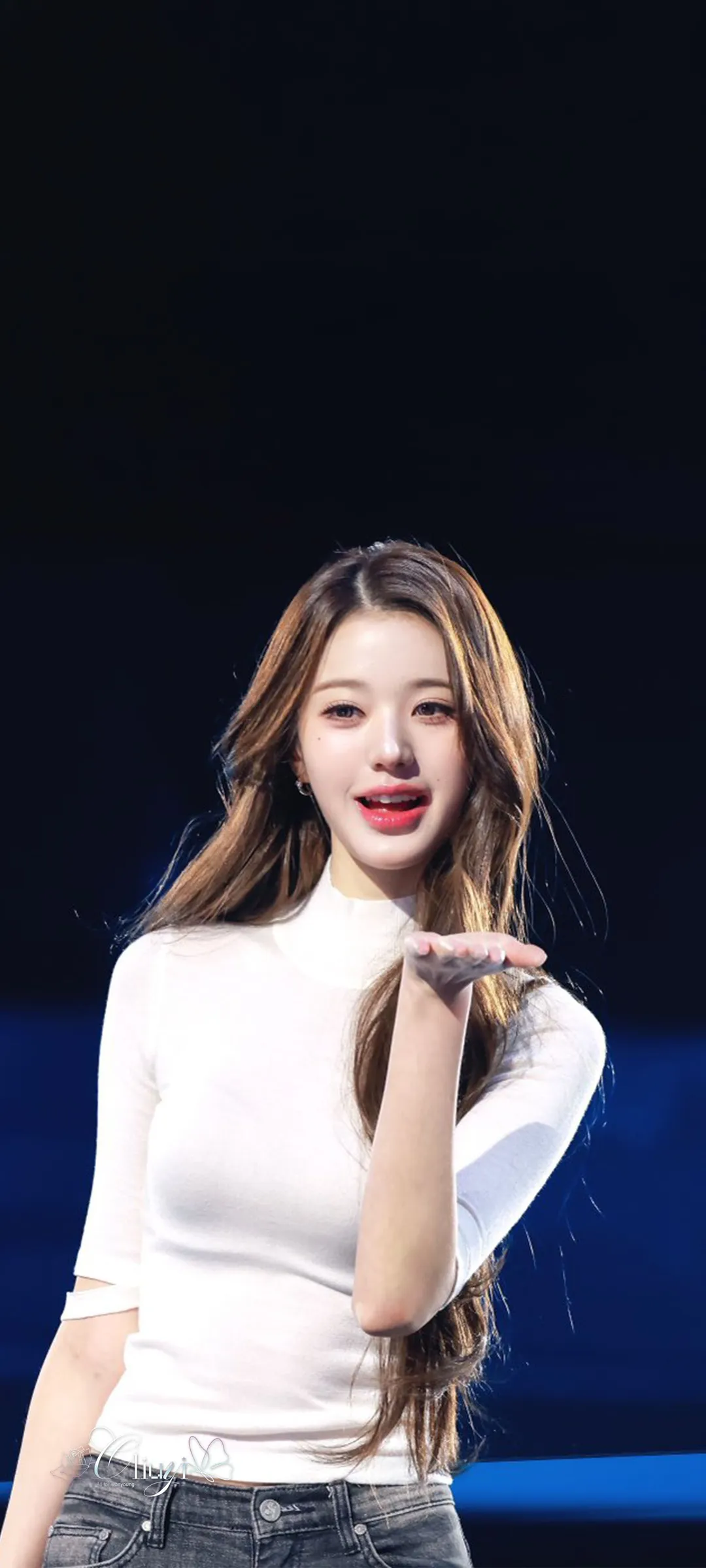 장원영 잠금화면 폰 배경화면 4K HD 다운로드 — 아이즈원, 아이브