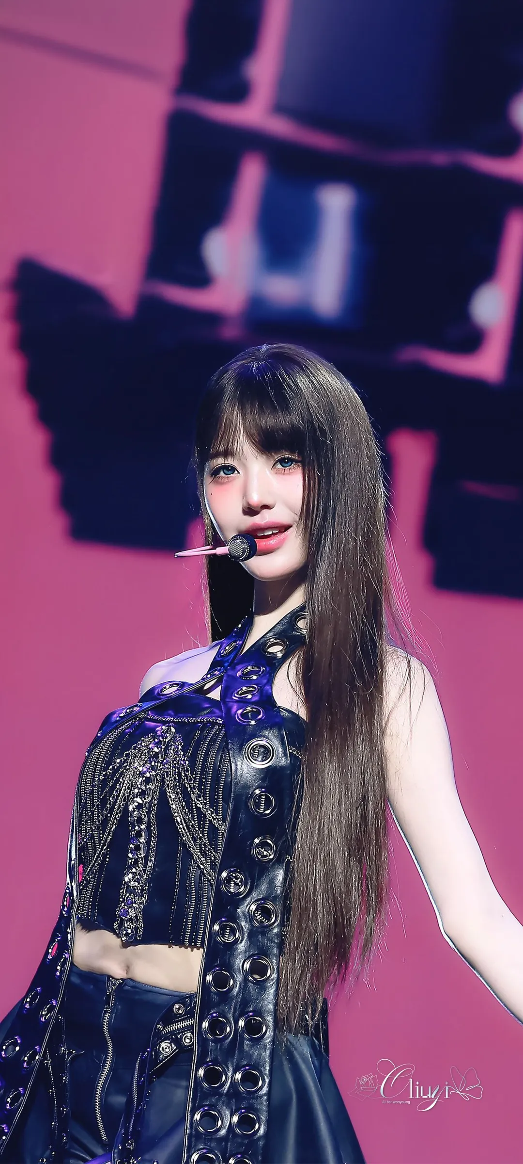 장원영 잠금화면 폰 배경화면 4K HD 다운로드 — 아이즈원, 아이브