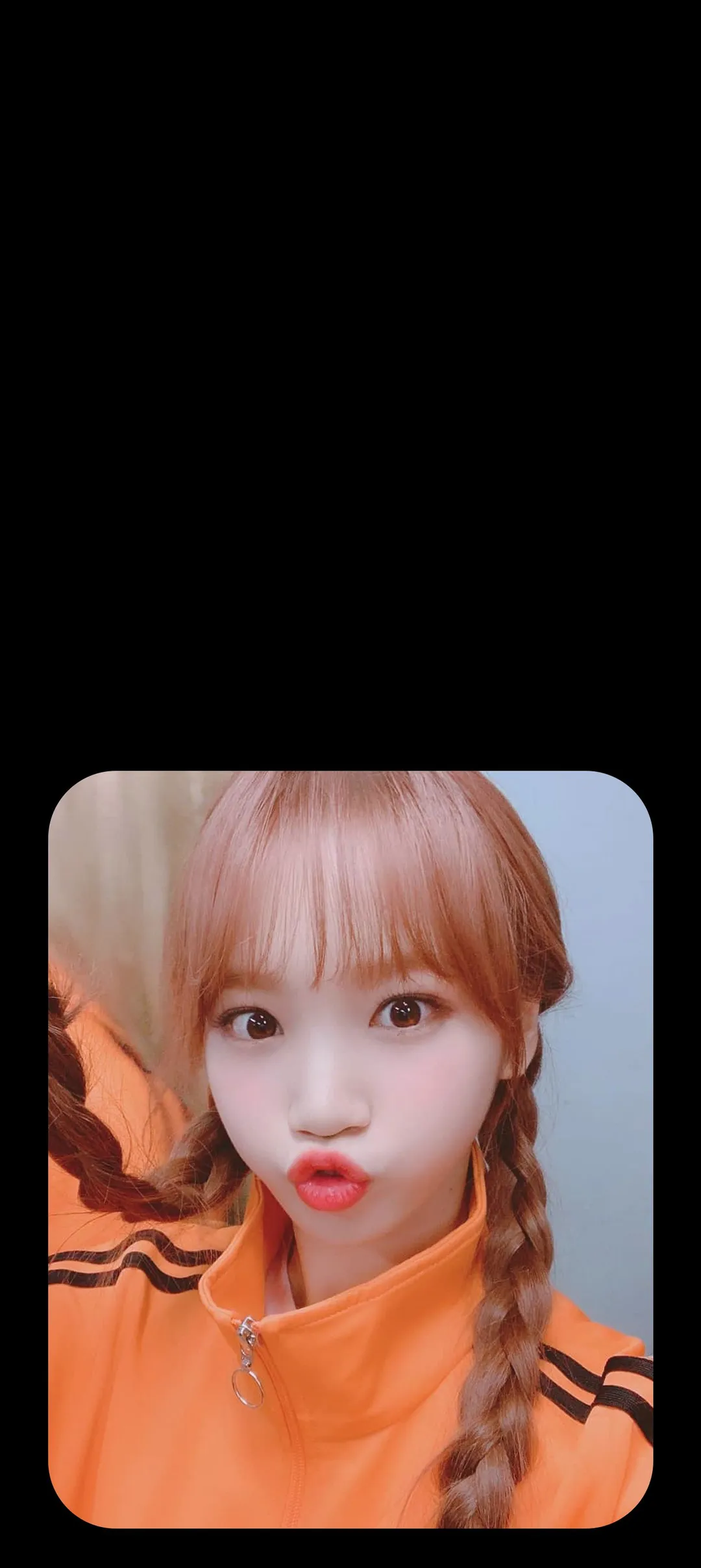 김채원 잠금화면 폰 배경화면 4K HD 다운로드 — 아이즈원, 르세라핌