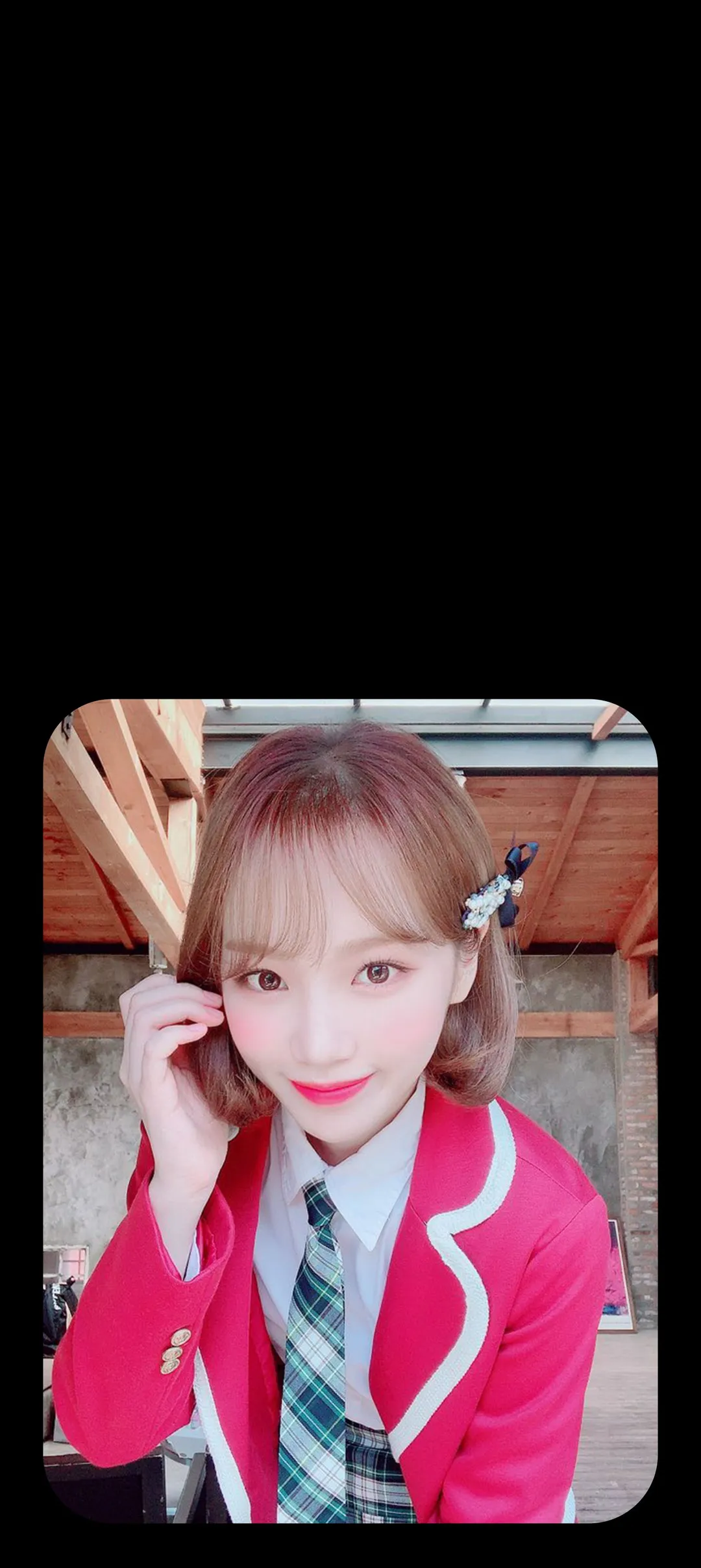 Wallpaper layar kunci hp Kim Chae-won 4K HD download — IZ*ONE, LE SSERAFIM