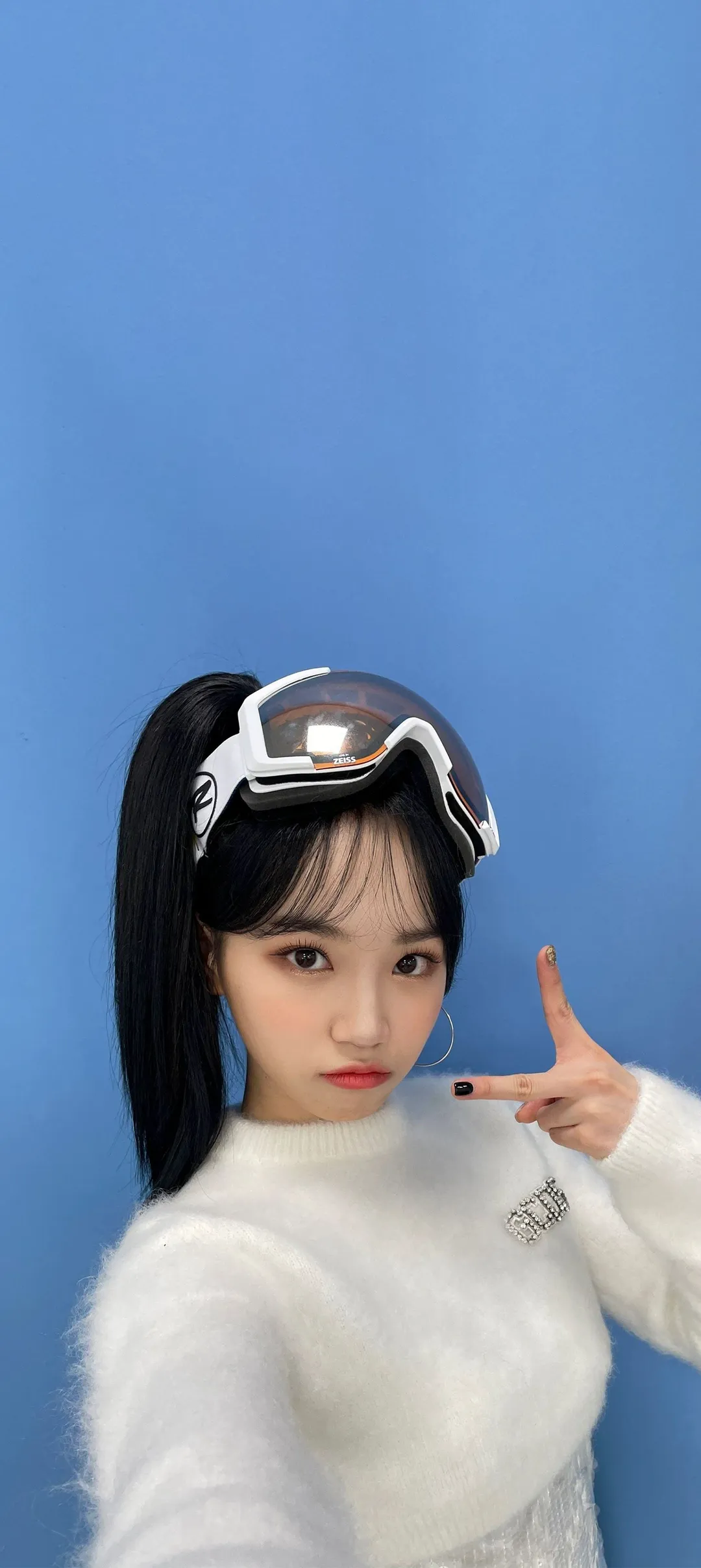 Wallpaper layar kunci hp Kim Chae-won 4K HD download — IZ*ONE, LE SSERAFIM
