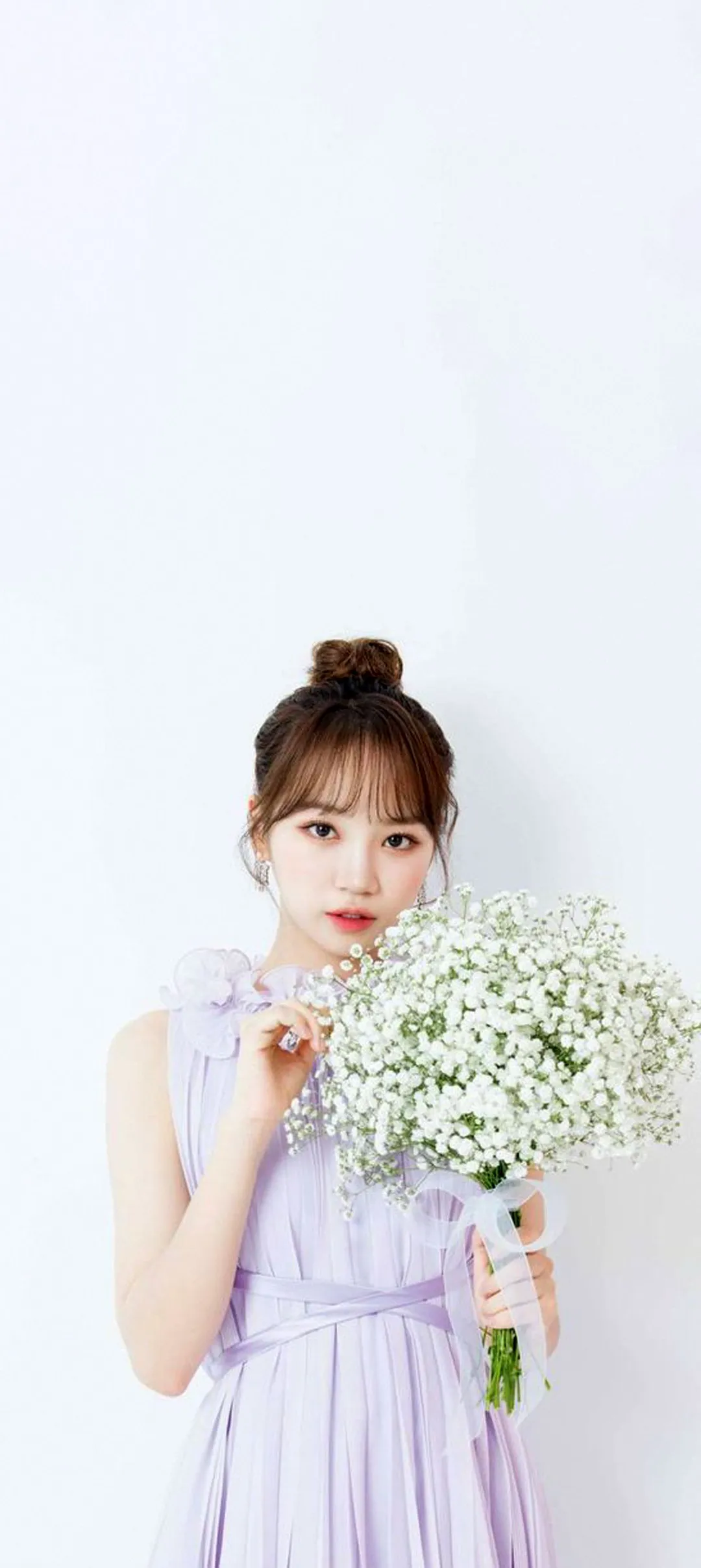 김채원 잠금화면 폰 배경화면 4K HD 다운로드 — 아이즈원, 르세라핌