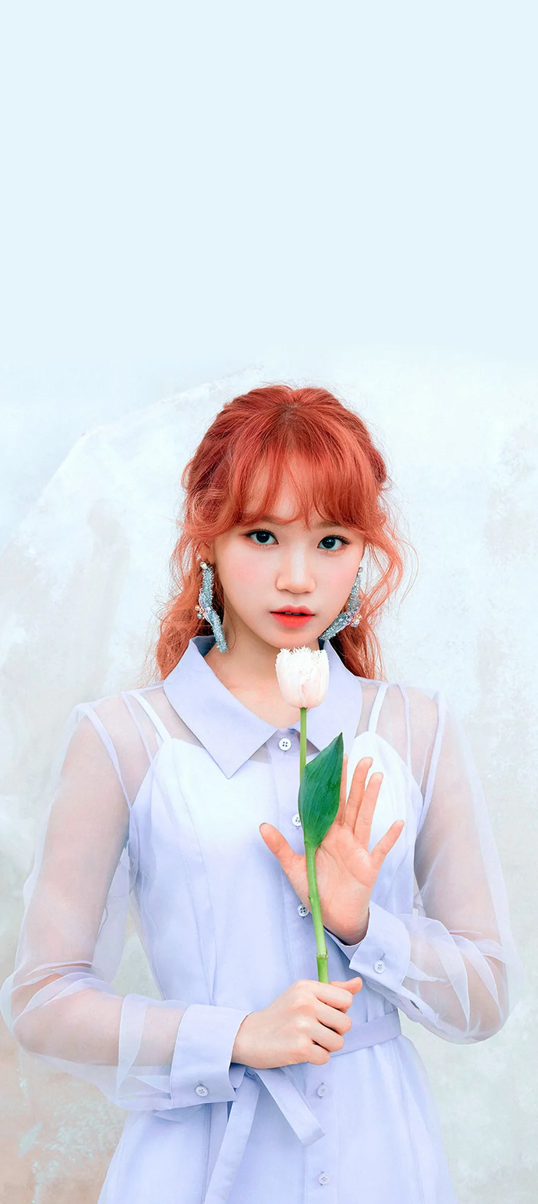 Wallpaper layar kunci hp Kim Chae-won 4K HD download — IZ*ONE, LE SSERAFIM