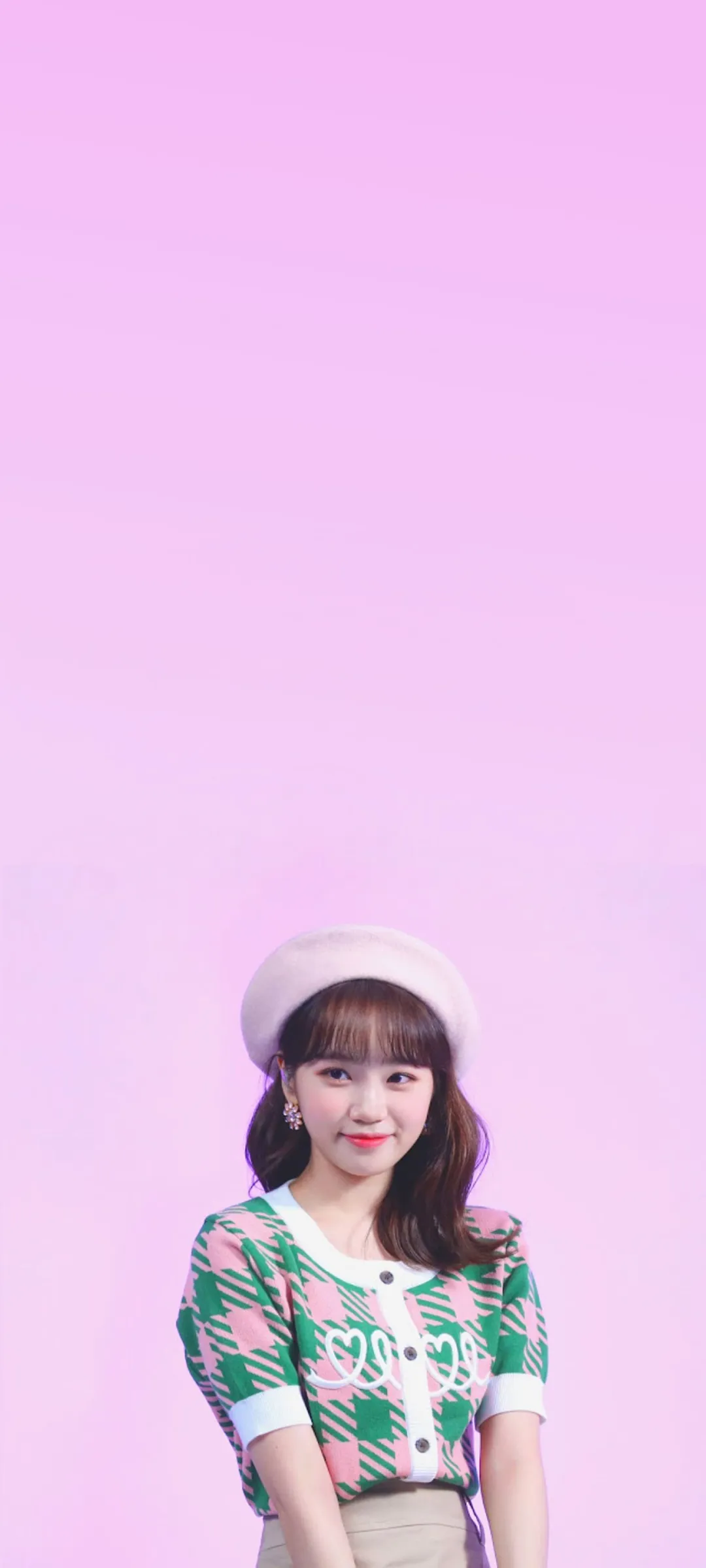 Wallpaper layar kunci hp Kim Chae-won 4K HD download — IZ*ONE, LE SSERAFIM